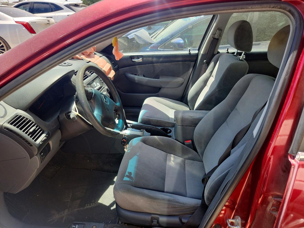 2005 Honda Accord Ex Красный vin: 1HGCM56745A035095
