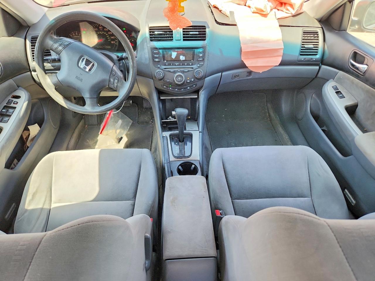 2005 Honda Accord Ex Красный vin: 1HGCM56745A035095