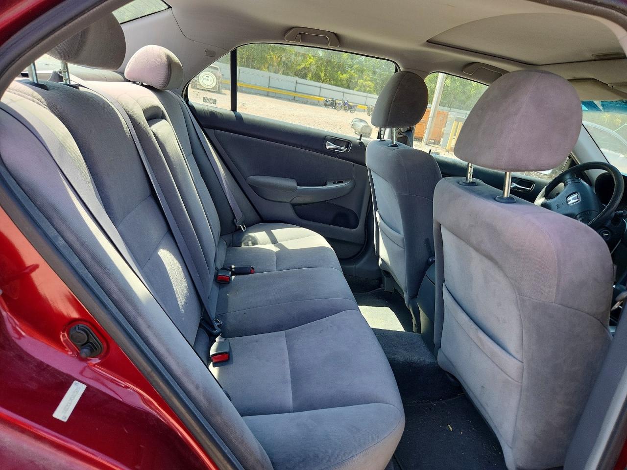 2005 Honda Accord Ex Красный vin: 1HGCM56745A035095