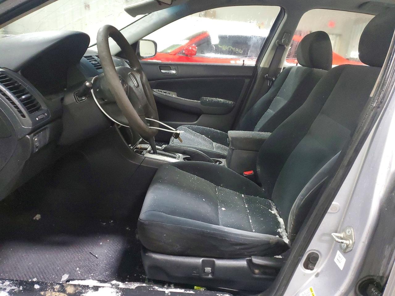 2005 Honda Accord Ex Silver vin: 1HGCM56745A045187
