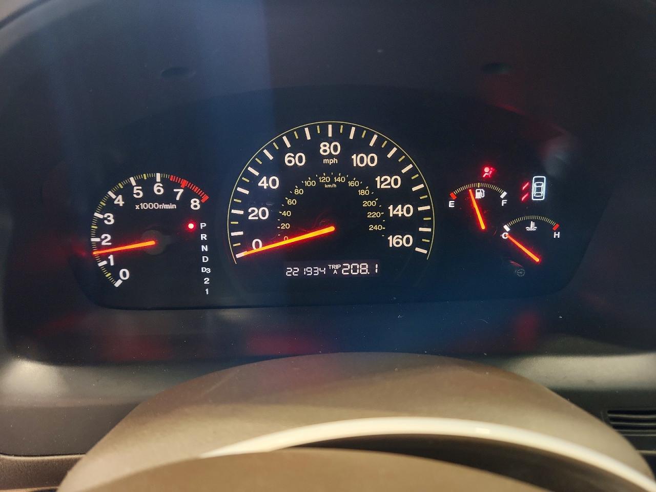 2005 Honda Accord Ex Tan vin: 1HGCM56745A074981