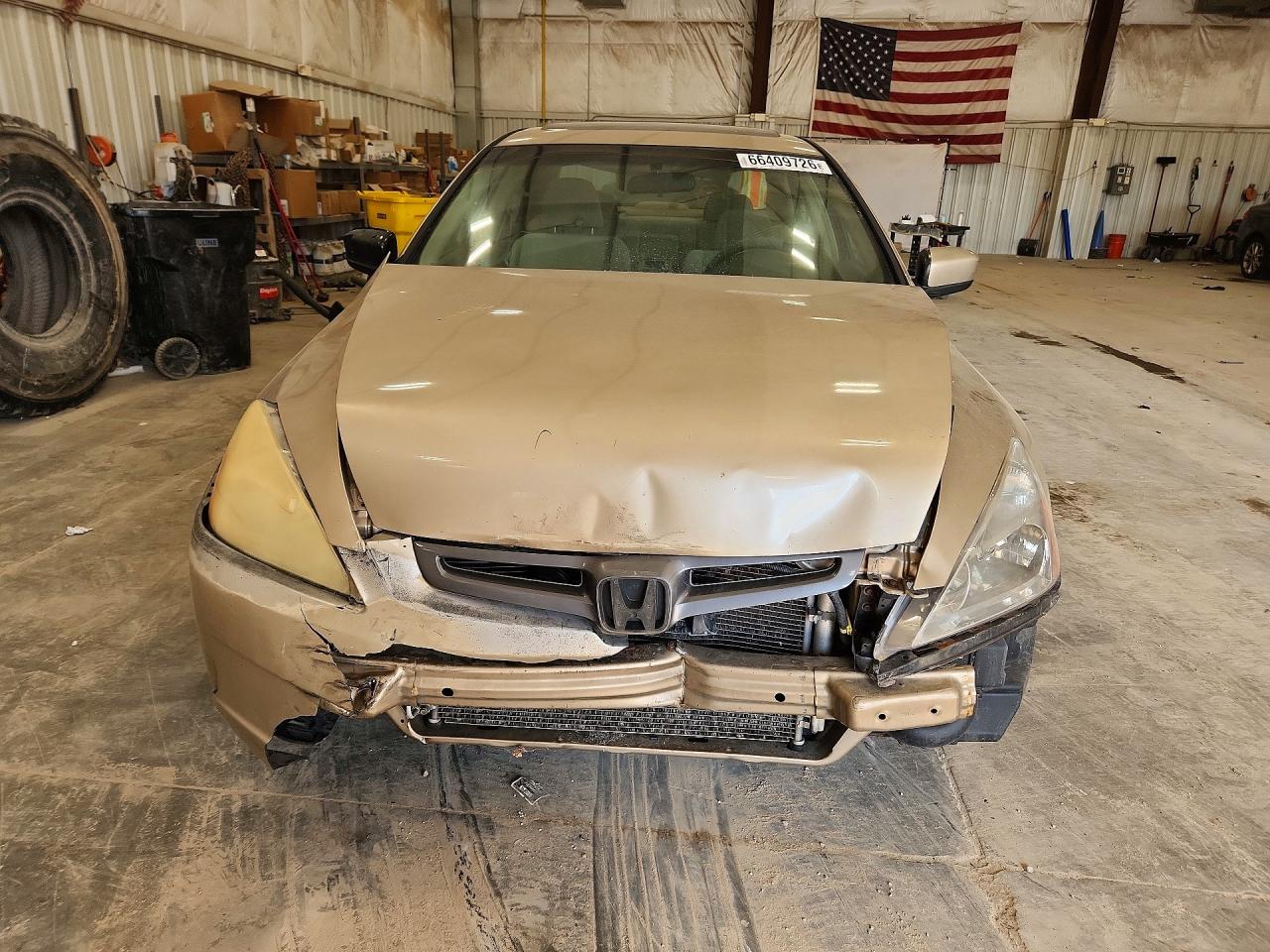 2005 Honda Accord Ex Tan vin: 1HGCM56745A074981