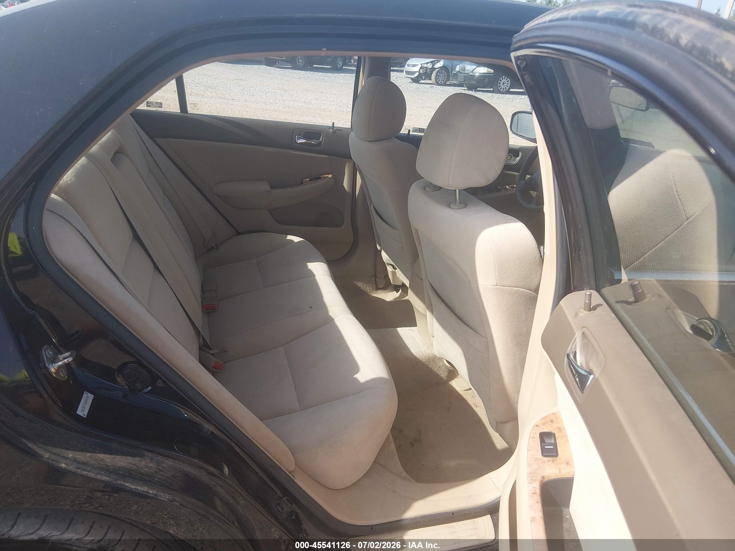 2005 Honda Accord 2.4 Ex Black vin: 1HGCM56745A092509