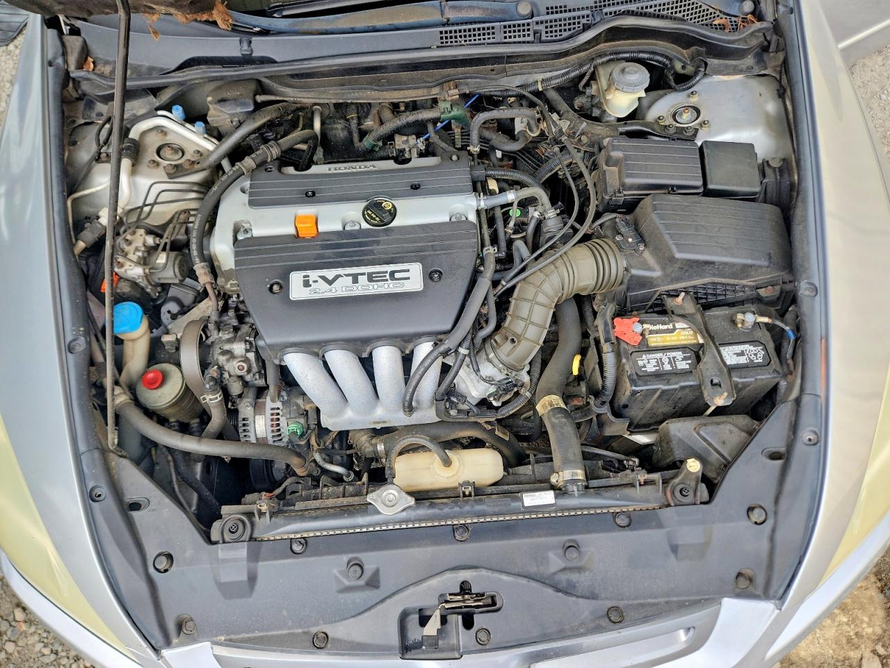 2005 Honda Accord Ex Silver vin: 1HGCM56745A190987