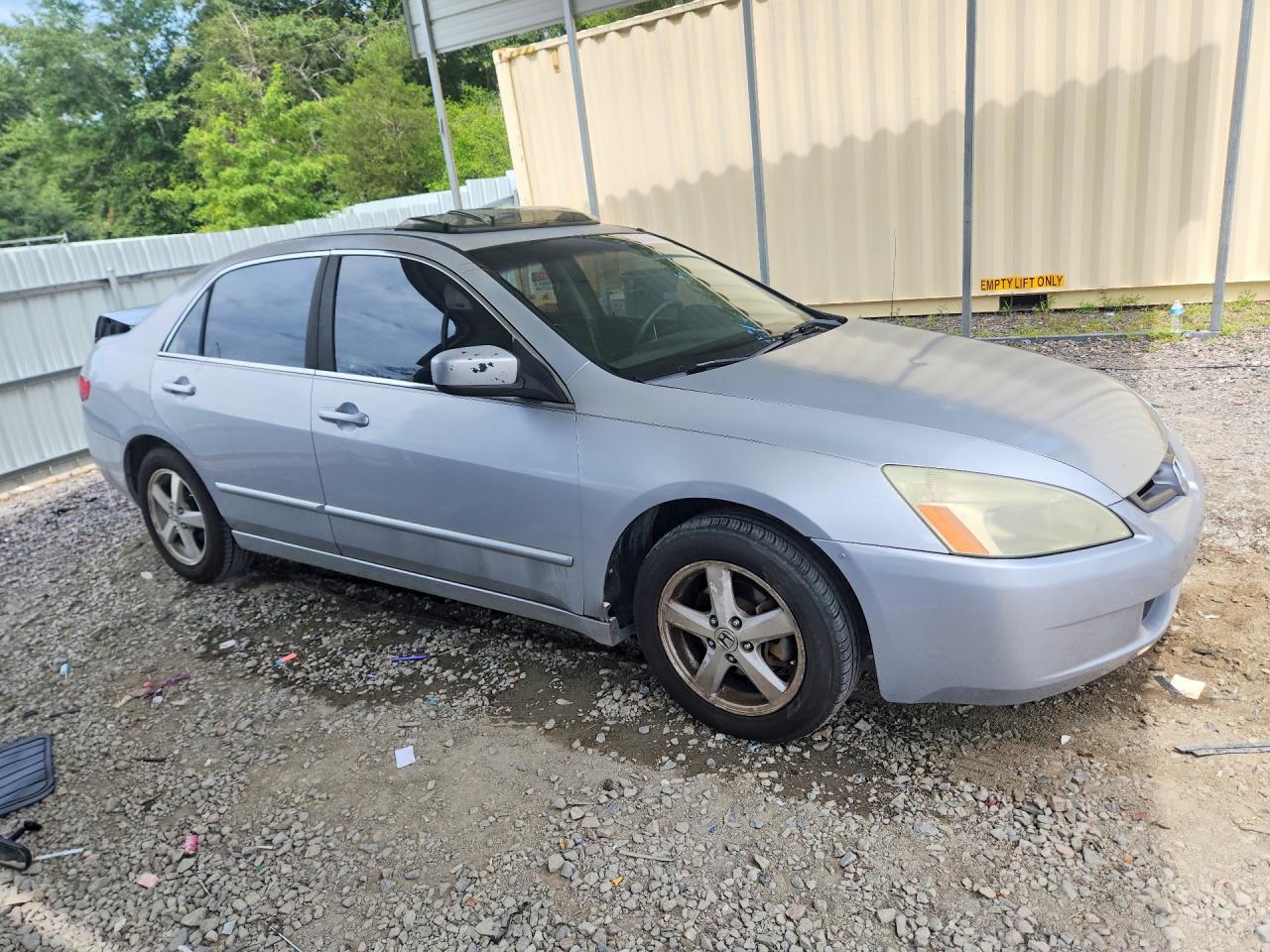 2005 Honda Accord Ex Silver vin: 1HGCM56745A190987