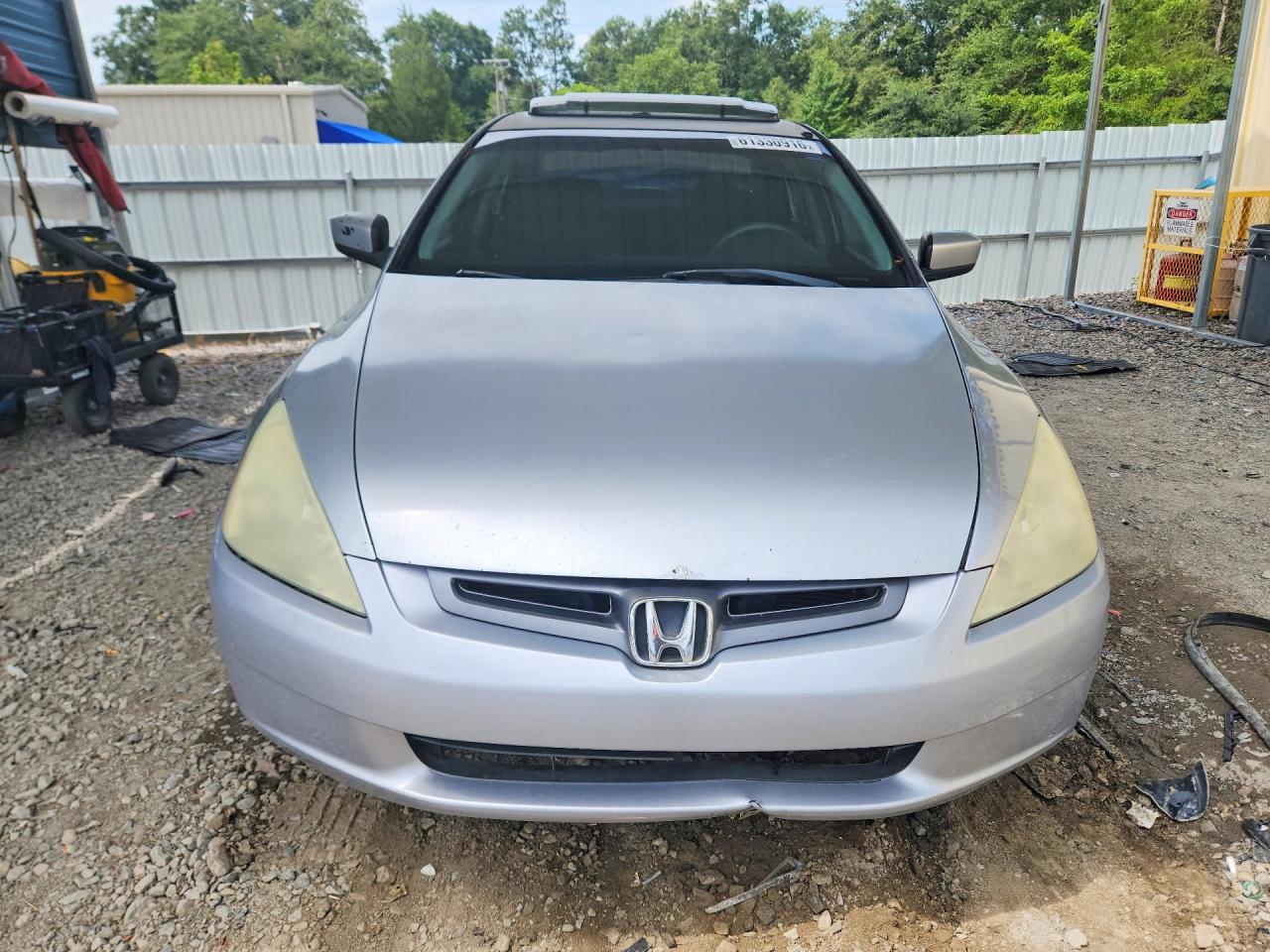 2005 Honda Accord Ex Silver vin: 1HGCM56745A190987