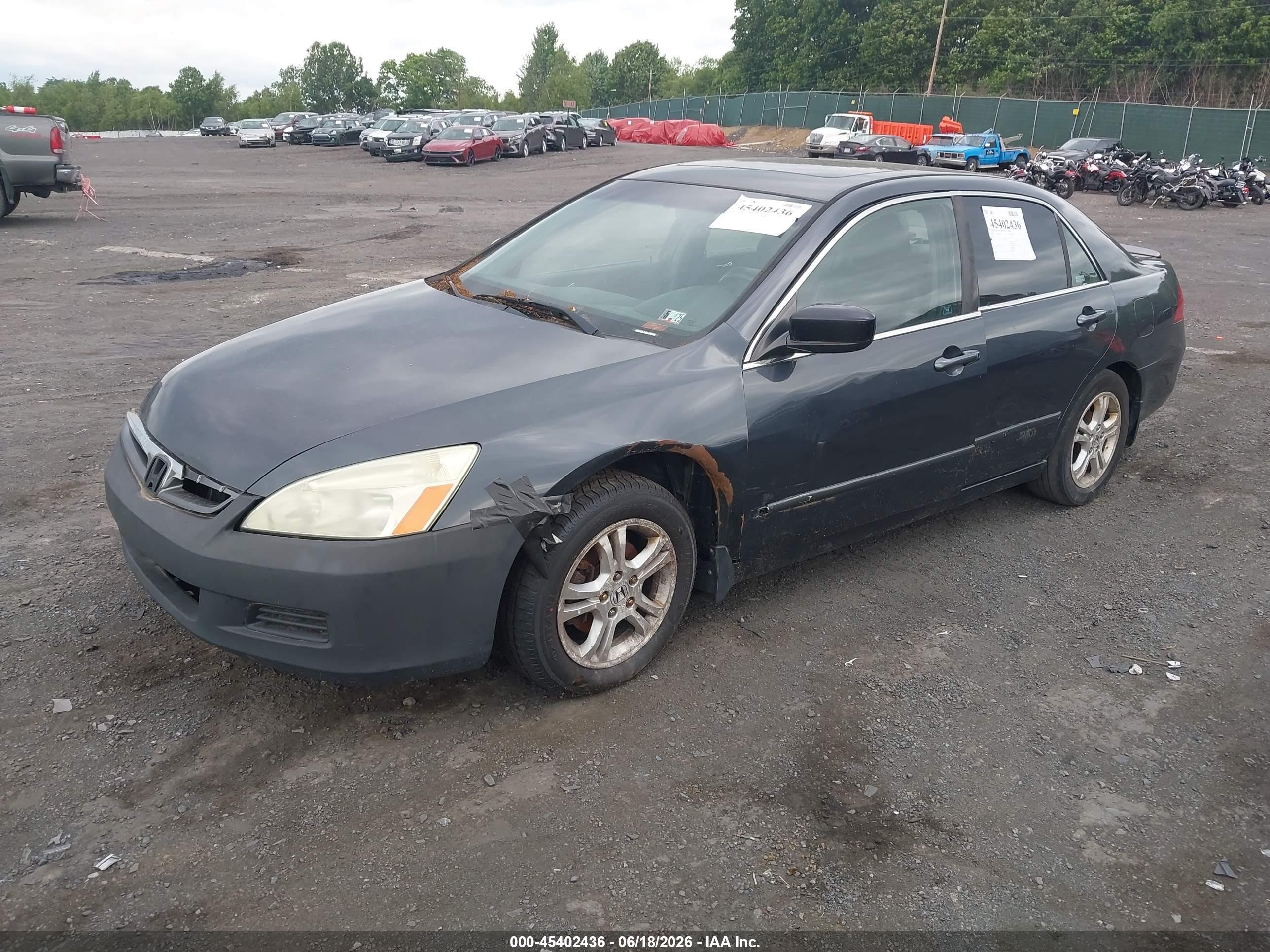2006 Honda Accord 2.4 Ex Black vin: 1HGCM56746A014975