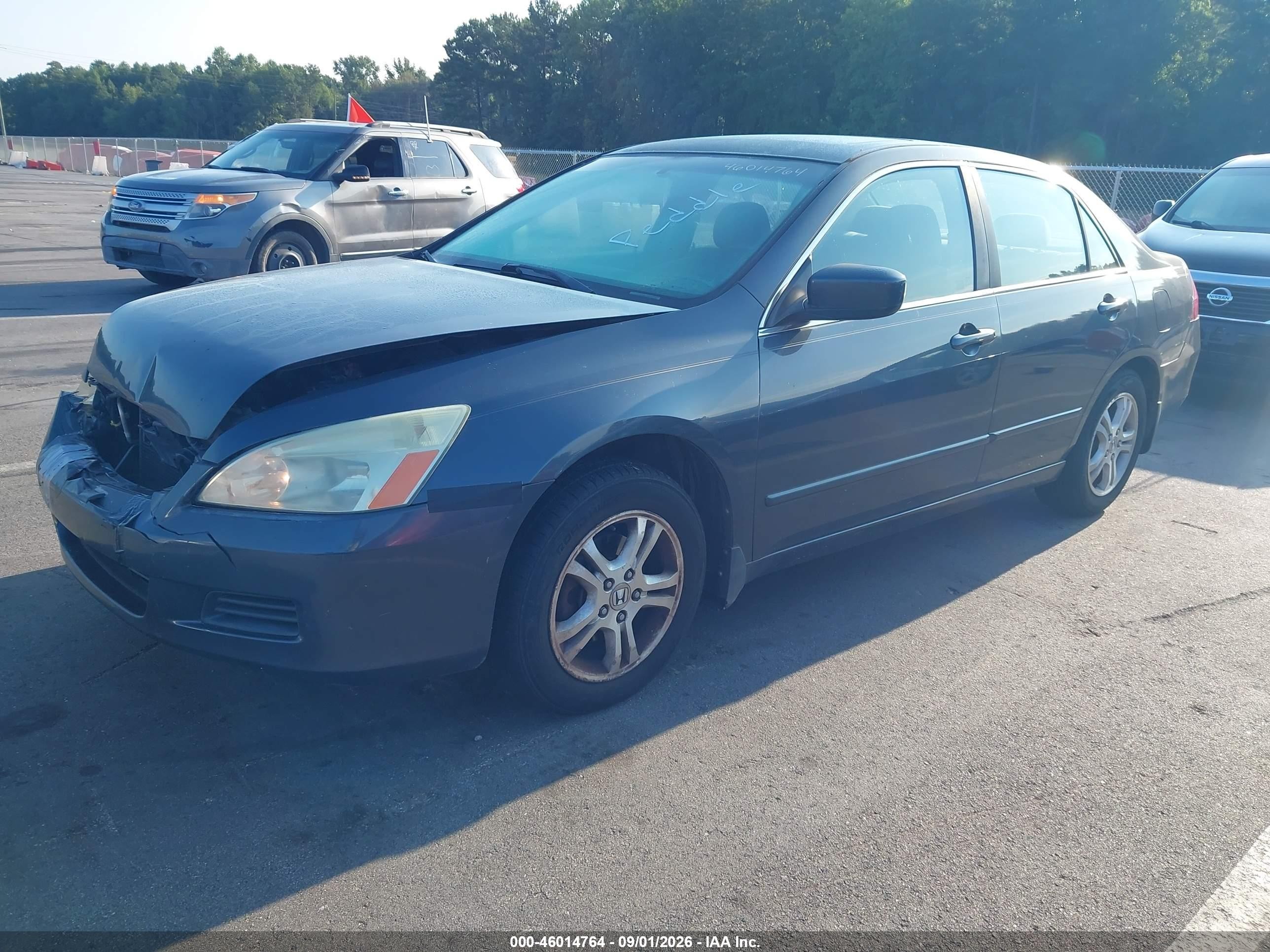 2006 Honda Accord 2.4 Ex Gray vin: 1HGCM56746A071693