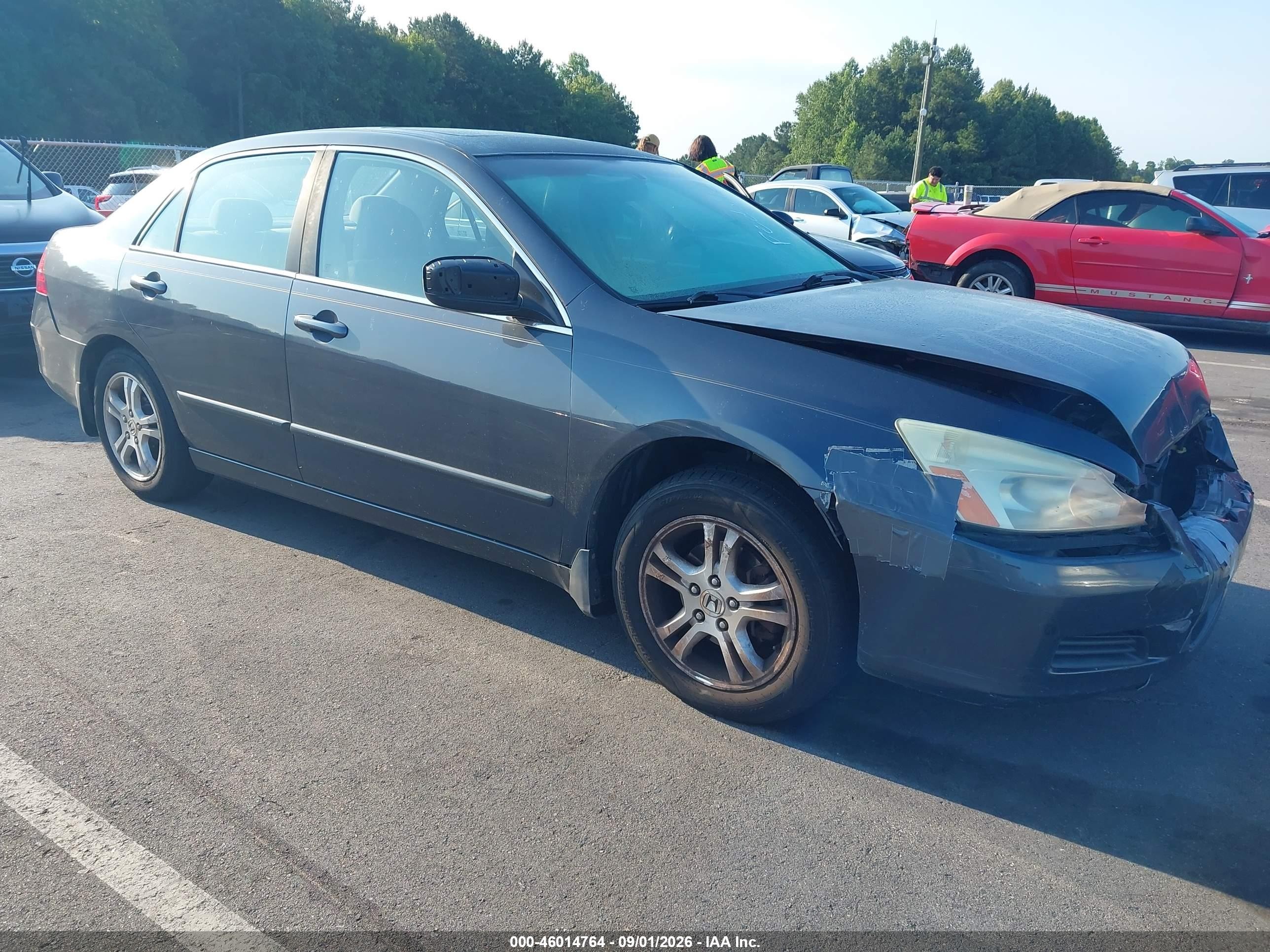 2006 Honda Accord 2.4 Ex Gray vin: 1HGCM56746A071693