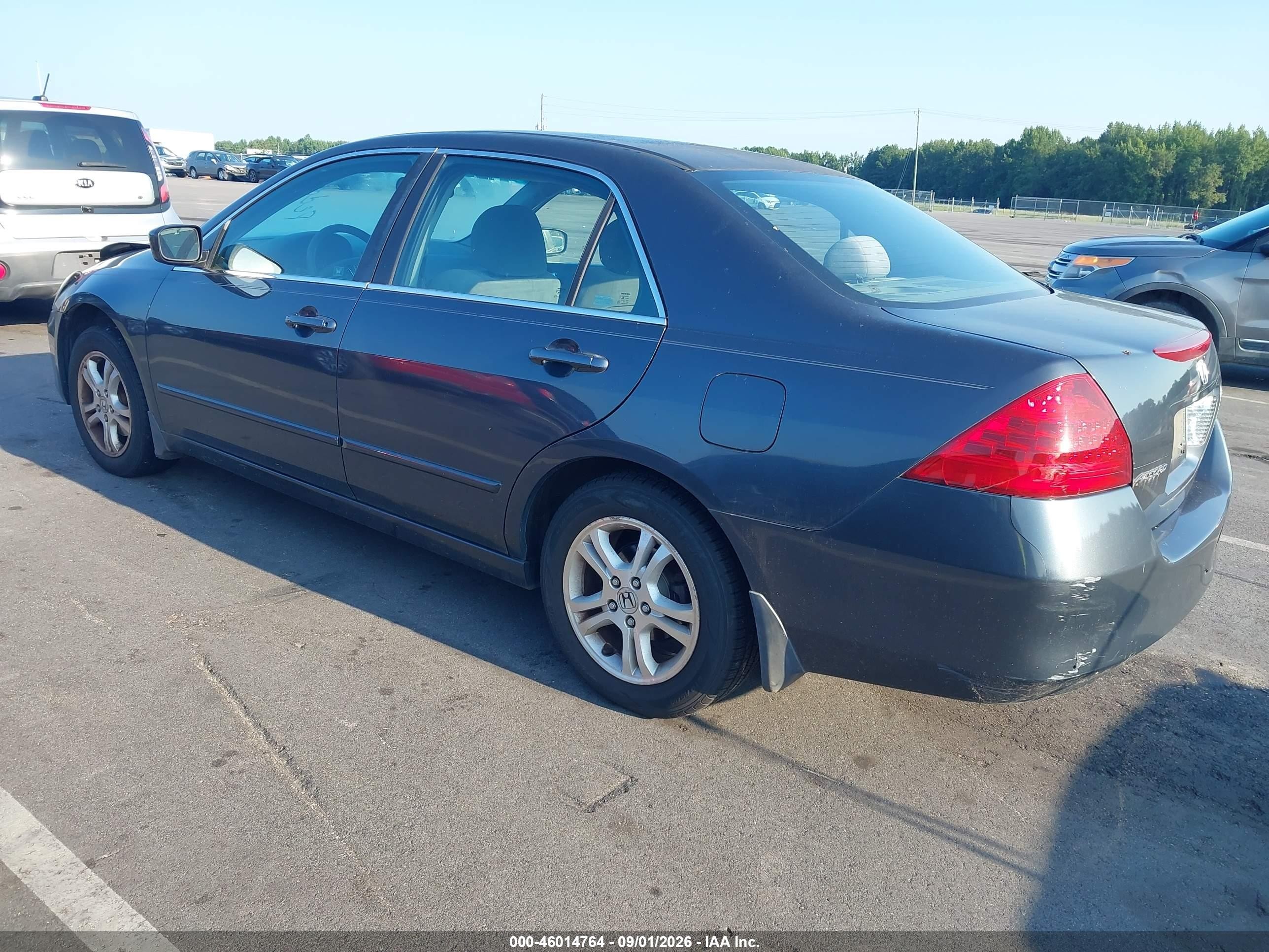 2006 Honda Accord 2.4 Ex Gray vin: 1HGCM56746A071693