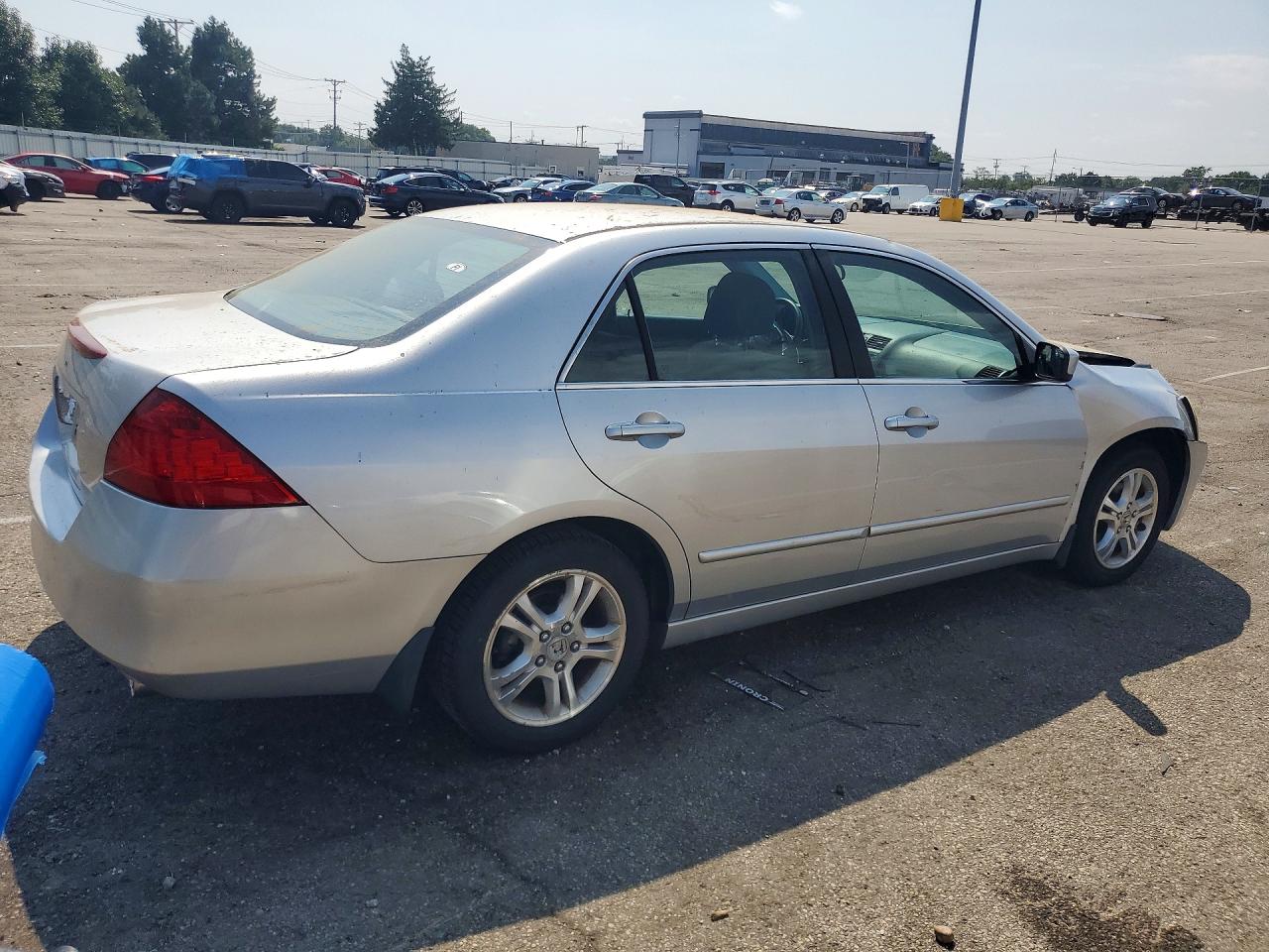 2006 Honda Accord Ex Silver vin: 1HGCM56746A142360