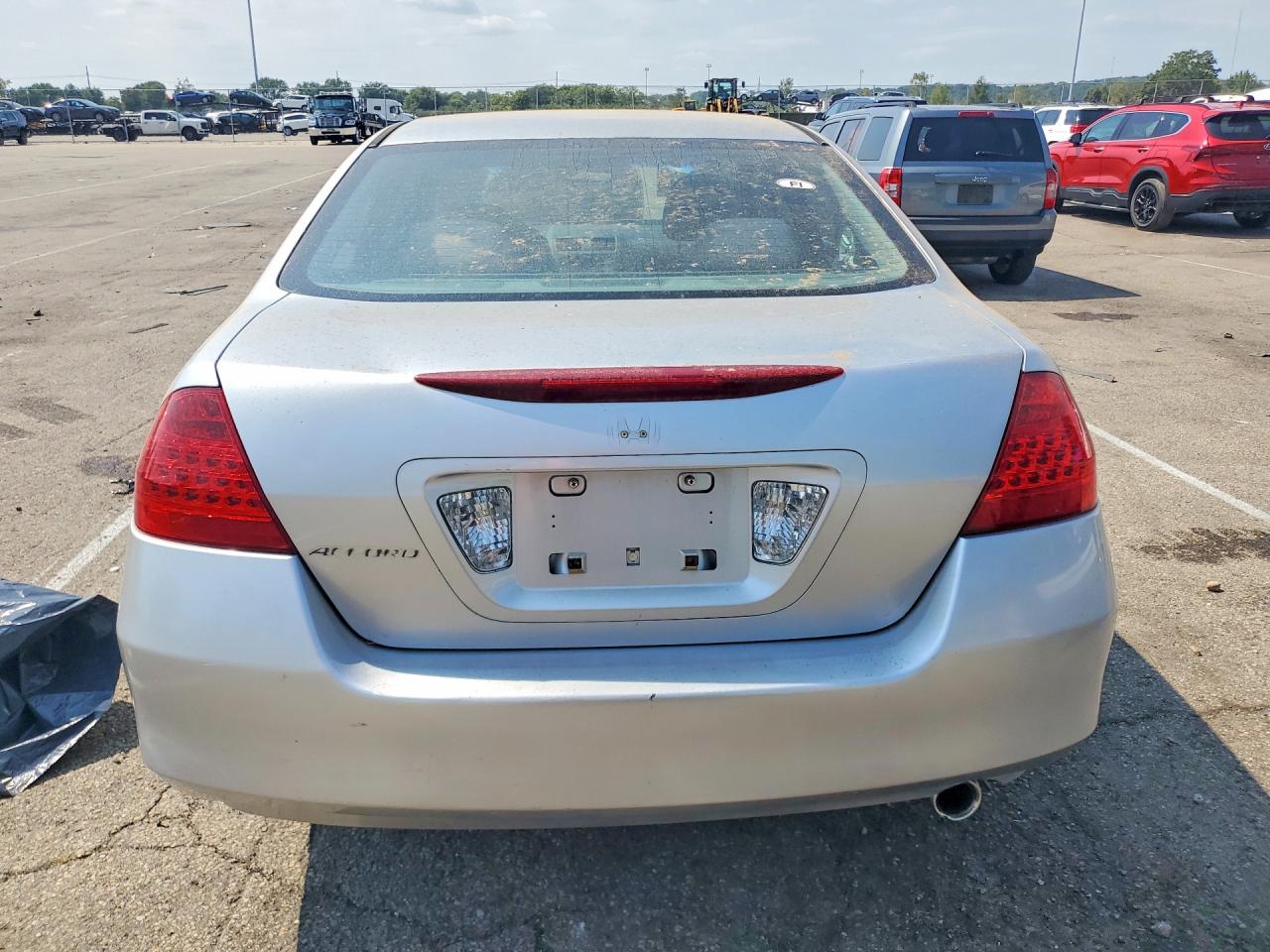 2006 Honda Accord Ex Silver vin: 1HGCM56746A142360