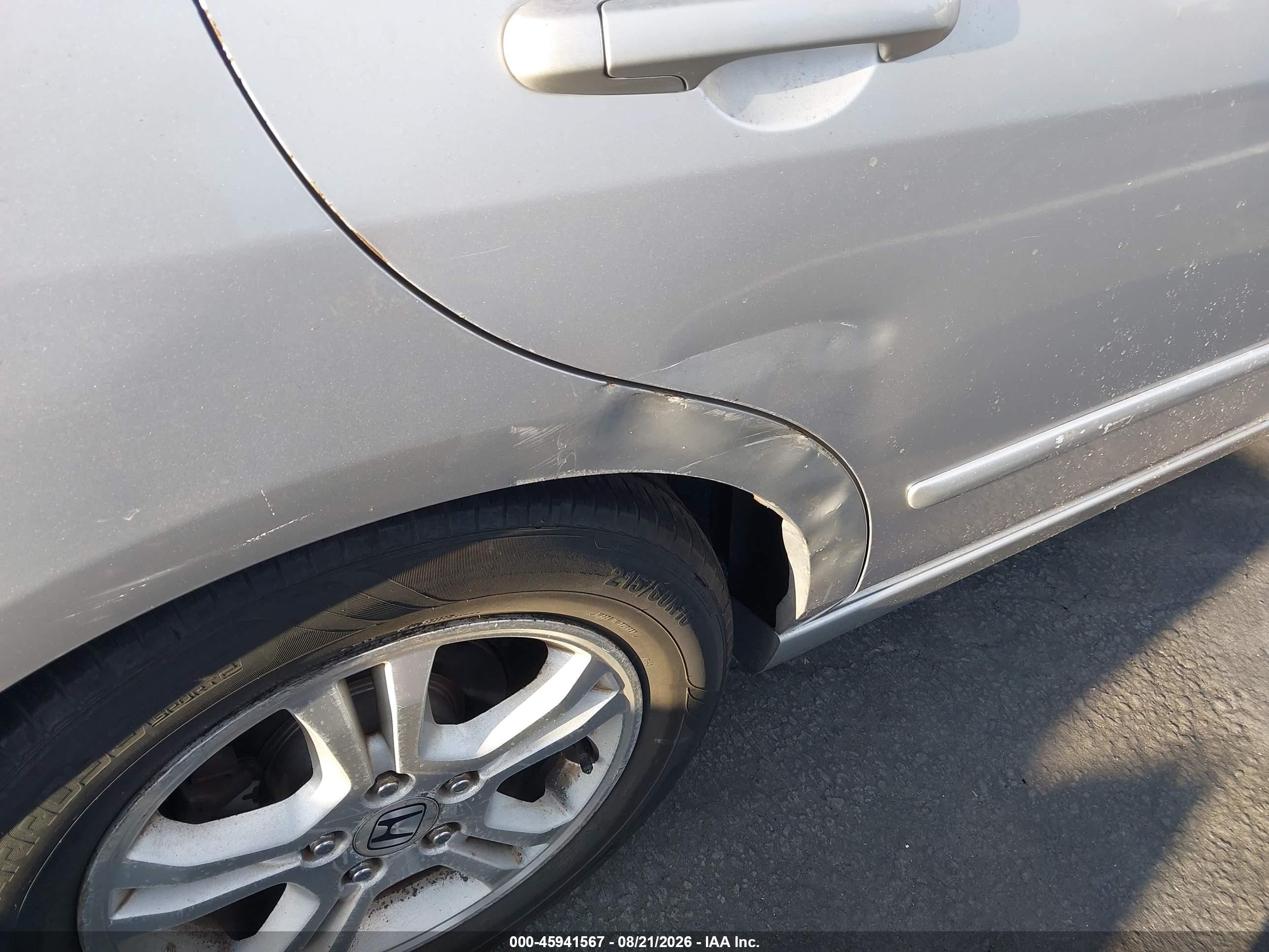 2006 Honda Accord 2.4 Ex Серебряный vin: 1HGCM56746A186424