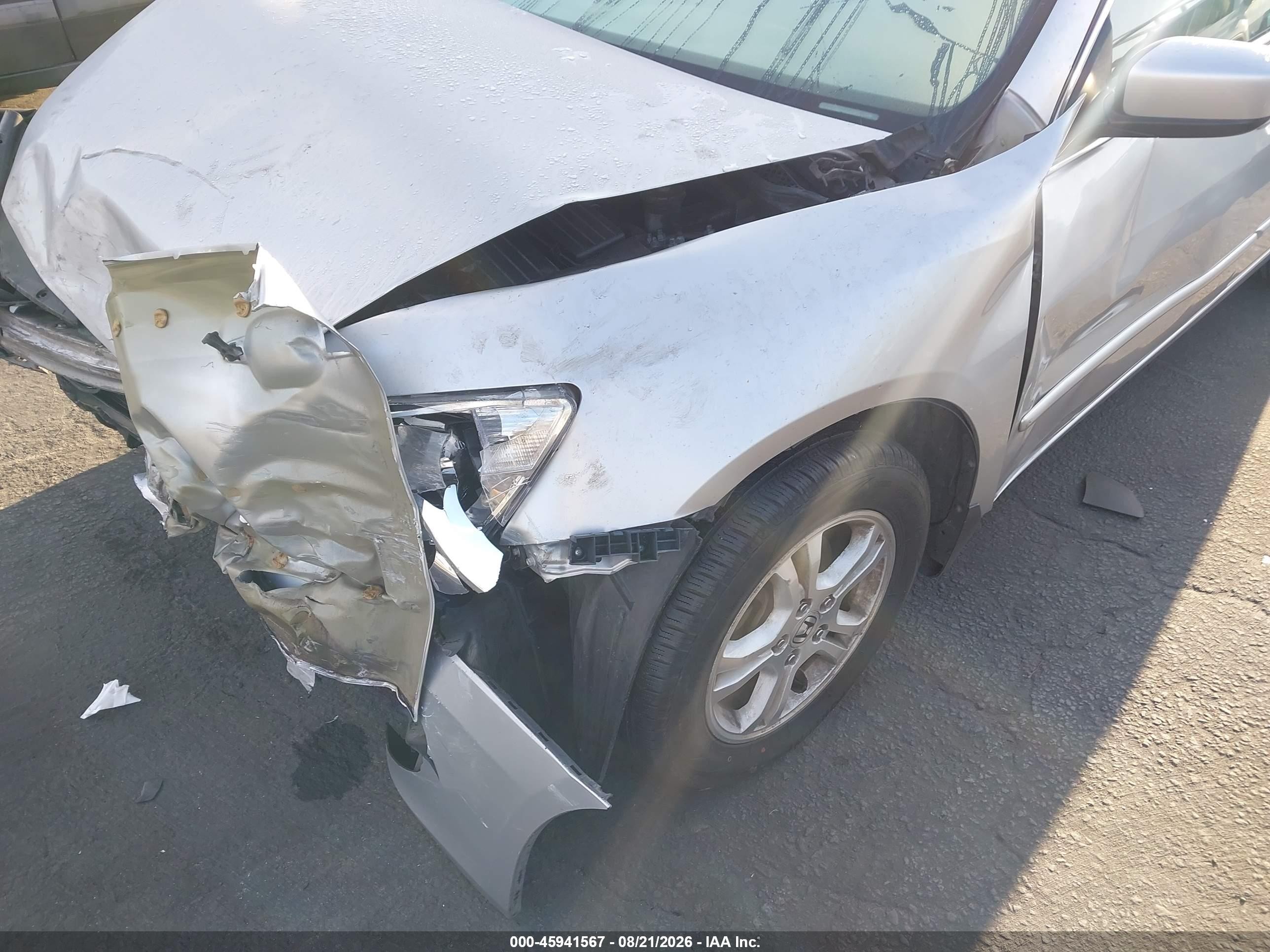 2006 Honda Accord 2.4 Ex Серебряный vin: 1HGCM56746A186424