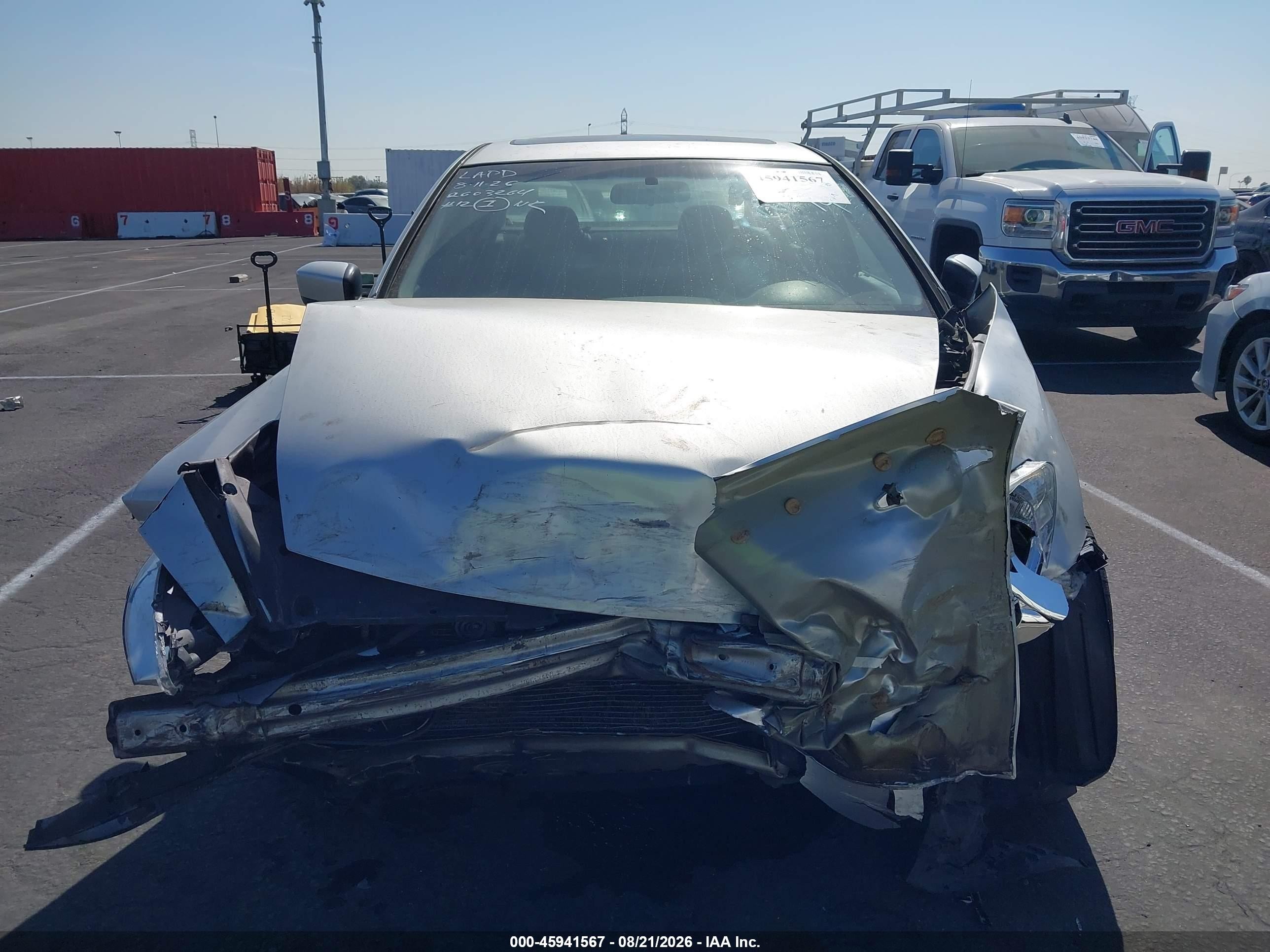 2006 Honda Accord 2.4 Ex Серебряный vin: 1HGCM56746A186424