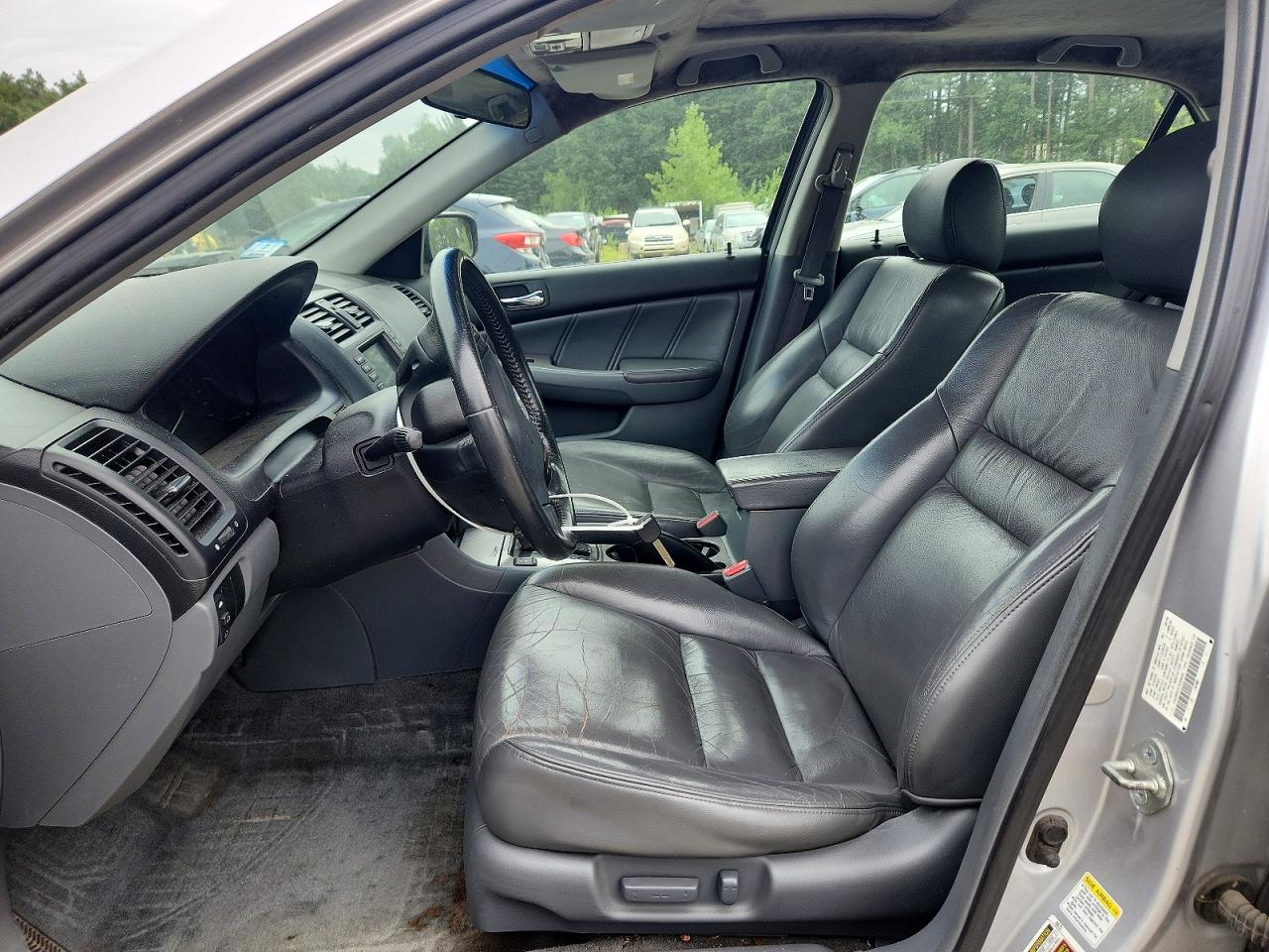 2007 Honda Accord Ex Silver vin: 1HGCM56747A008496