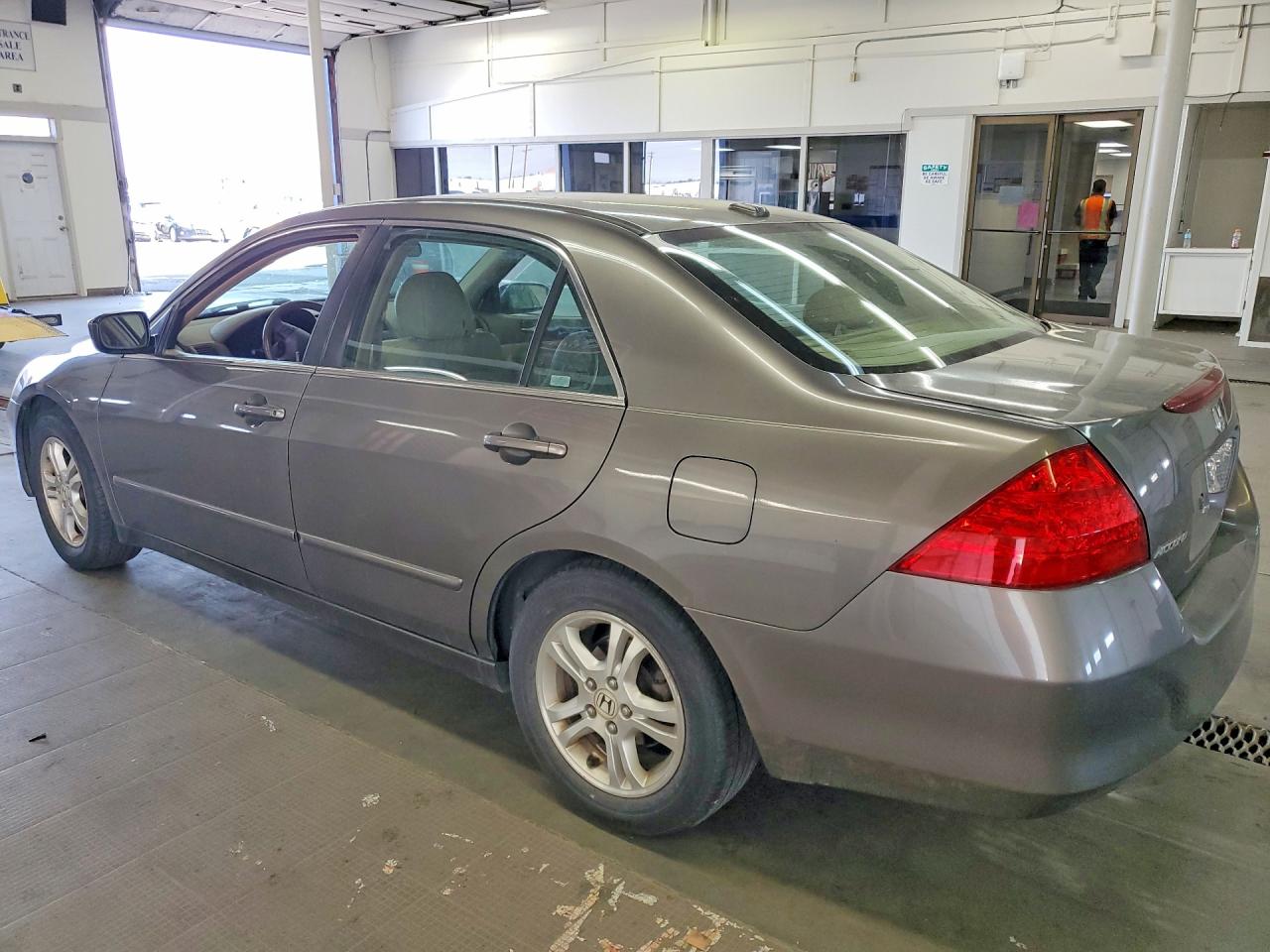 2007 Honda Accord Ex Tan vin: 1HGCM56747A014007
