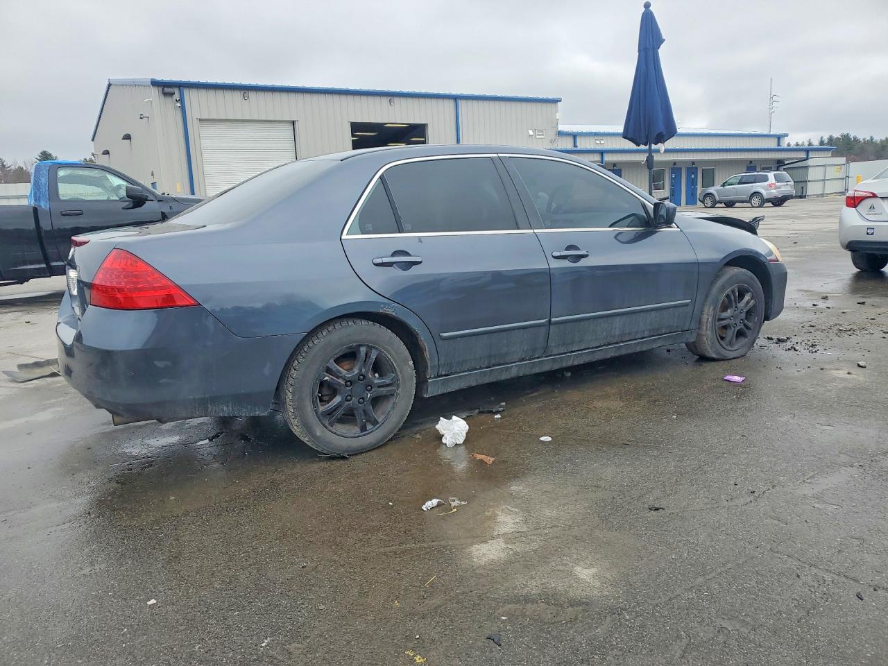2007 Honda Accord Ex Charcoal vin: 1HGCM56747A033091