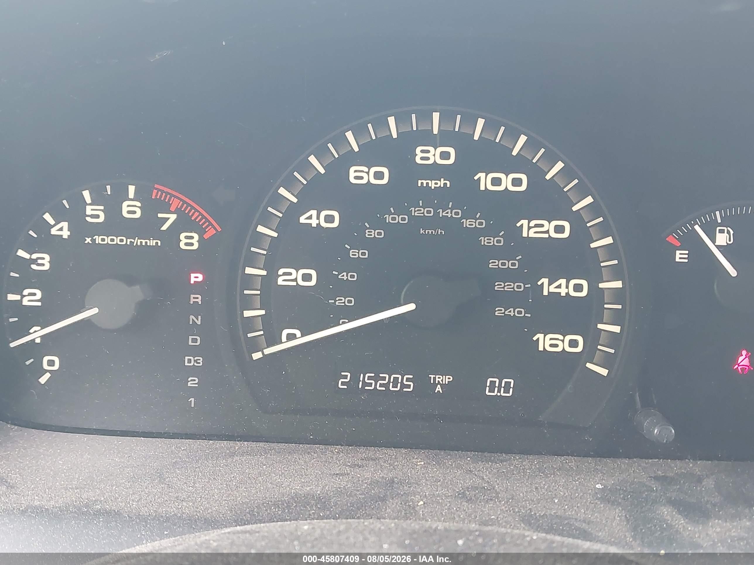 2007 Honda Accord 2.4 Ex Blue vin: 1HGCM56747A135684