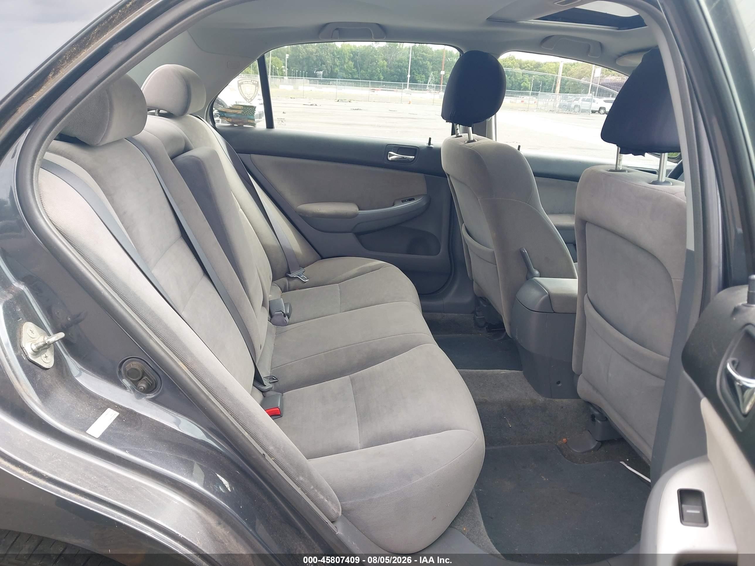 2007 Honda Accord 2.4 Ex Blue vin: 1HGCM56747A135684