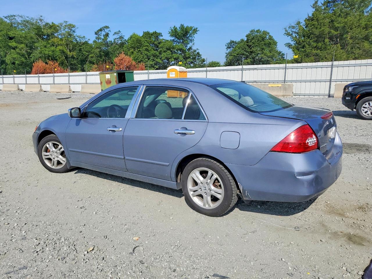 2007 Honda Accord Ex Gray vin: 1HGCM56747A145146
