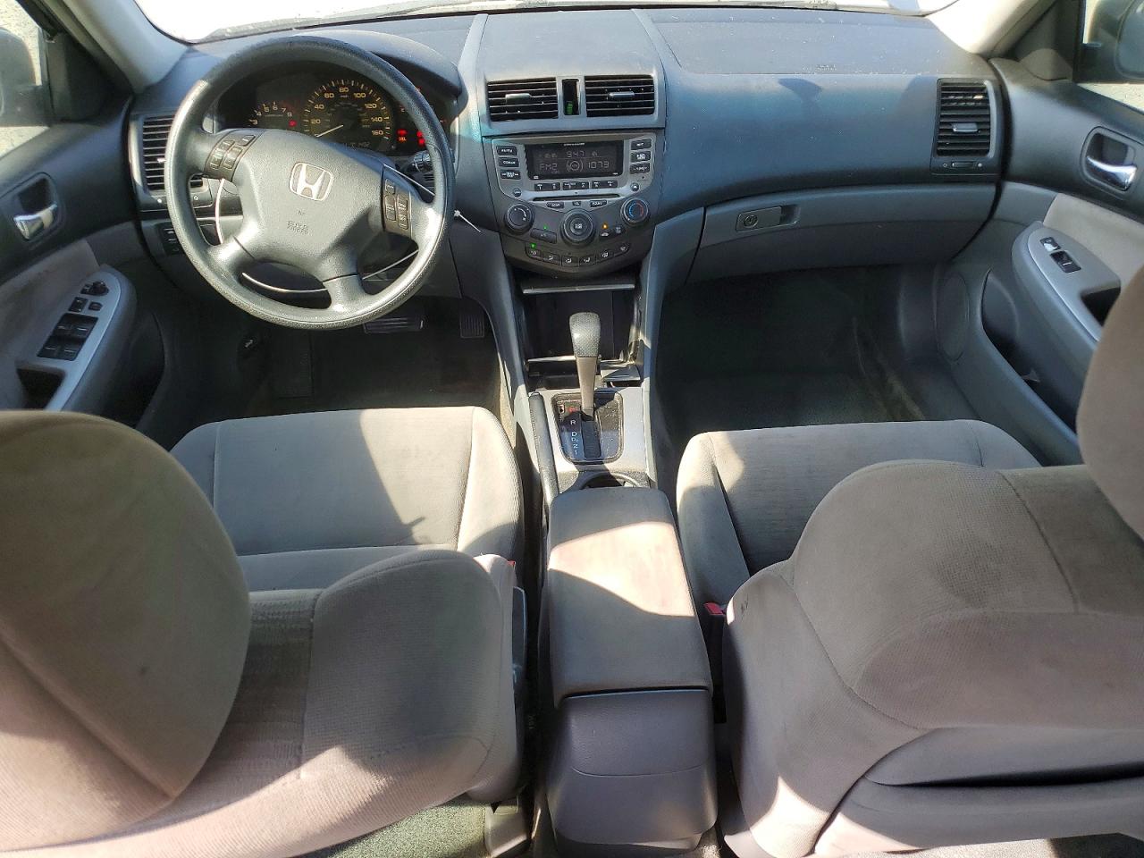 2007 Honda Accord Ex Gray vin: 1HGCM56747A145146