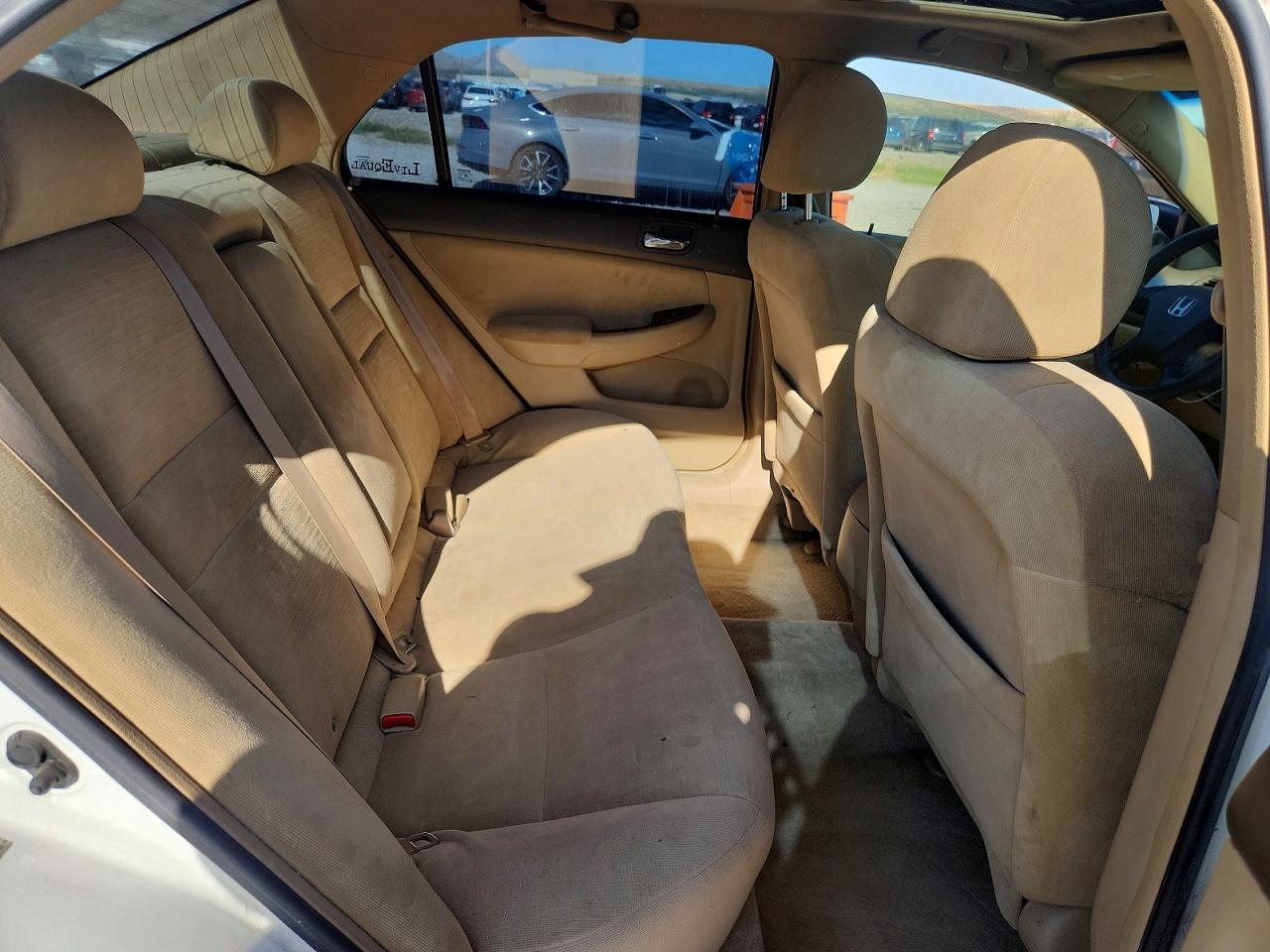 2007 Honda Accord Ex White vin: 1HGCM56747A227653