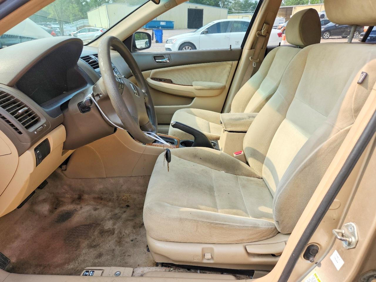 2004 Honda Accord Ex Beige vin: 1HGCM56754A096969
