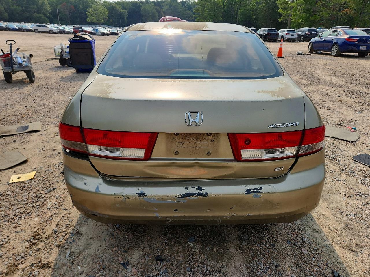 2004 Honda Accord Ex Beige vin: 1HGCM56754A096969