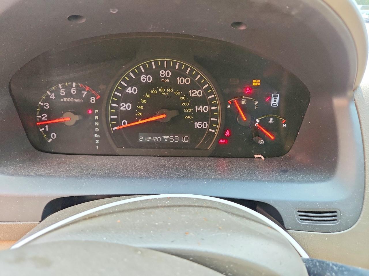 2004 Honda Accord Ex Beige vin: 1HGCM56754A096969