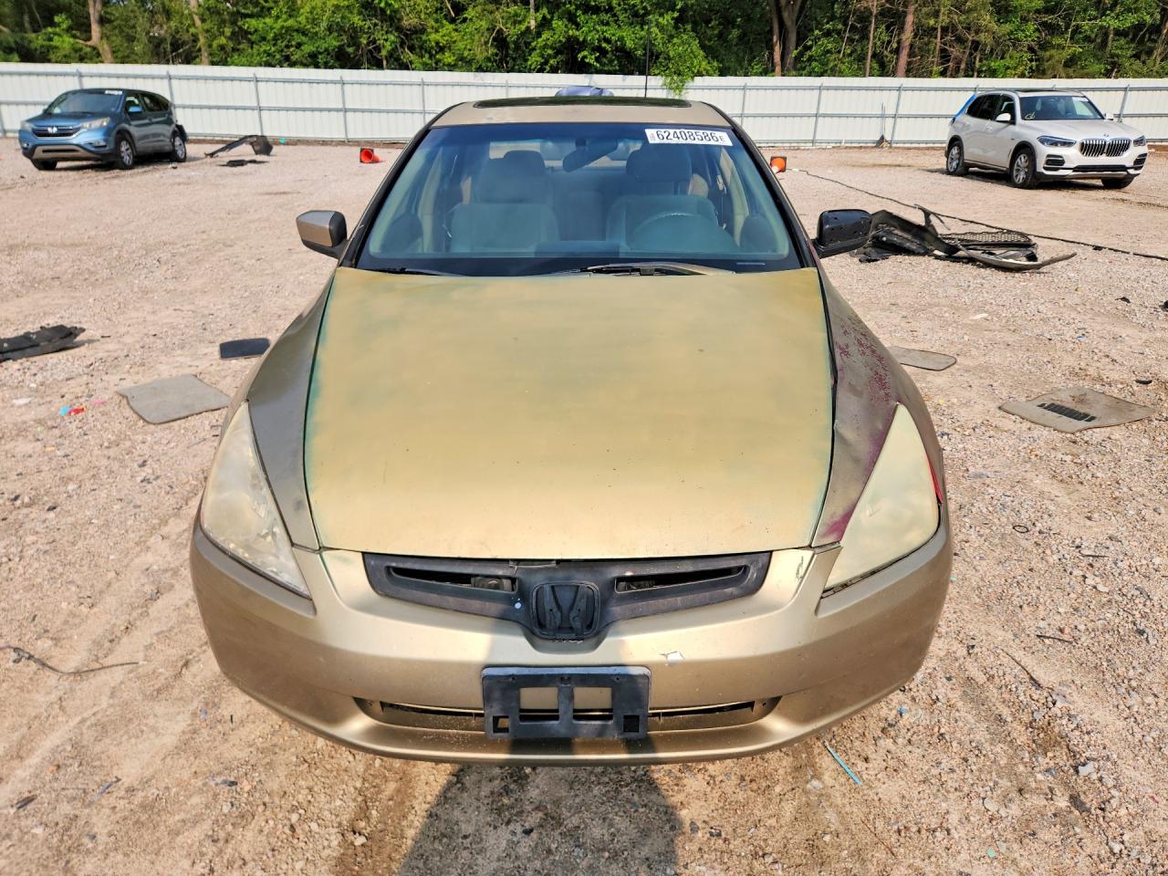 2004 Honda Accord Ex Beige vin: 1HGCM56754A096969