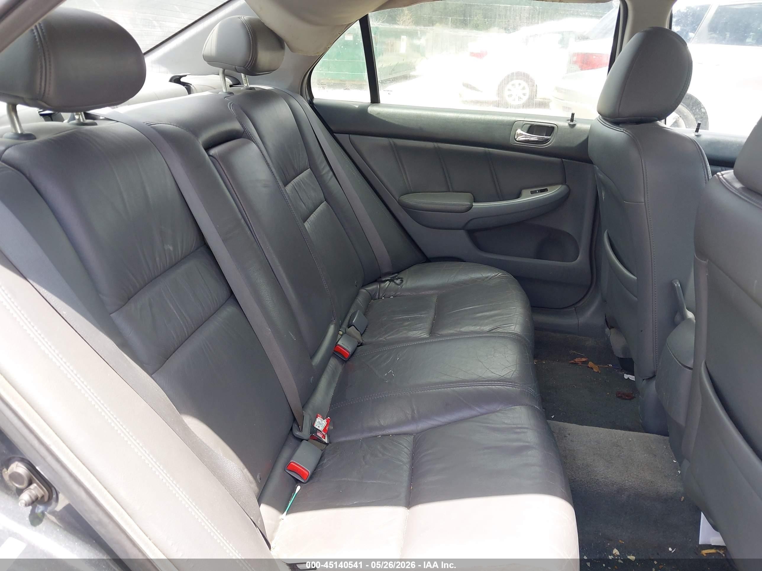 2004 Honda Accord 2.4 Ex Gray vin: 1HGCM56754A178233