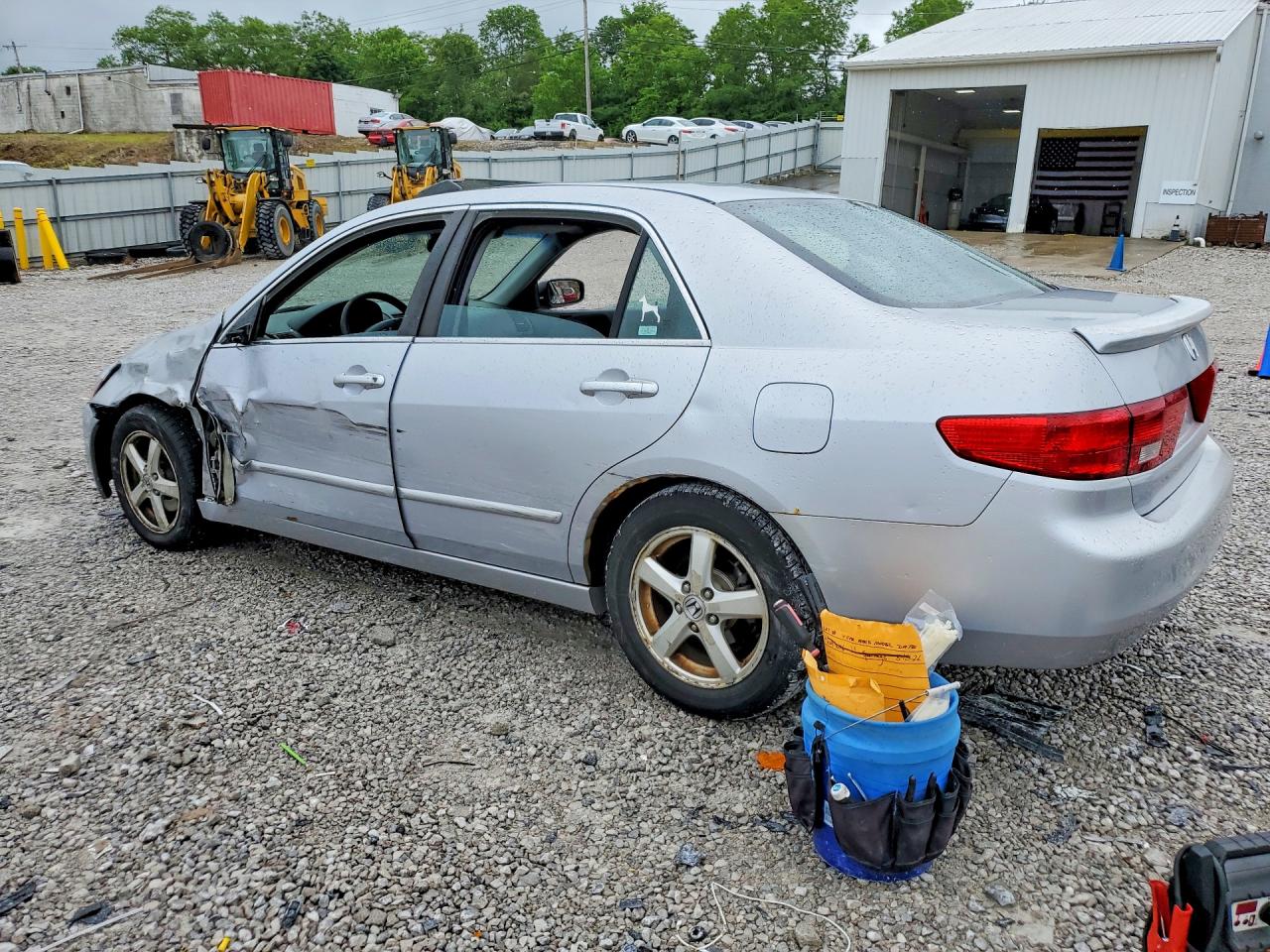 2005 Honda Accord Ex Silver vin: 1HGCM56755A034330