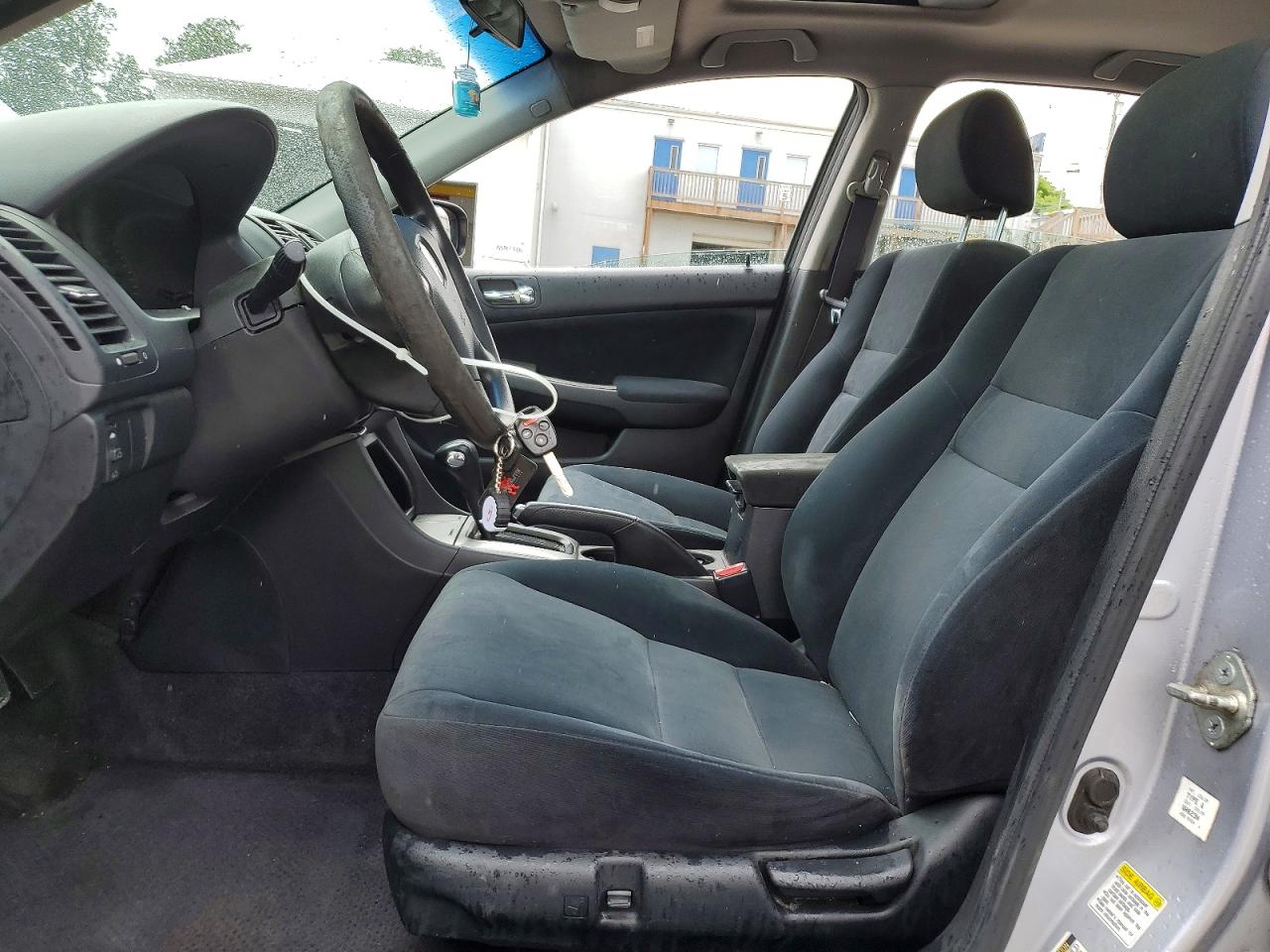 2005 Honda Accord Ex Silver vin: 1HGCM56755A034330
