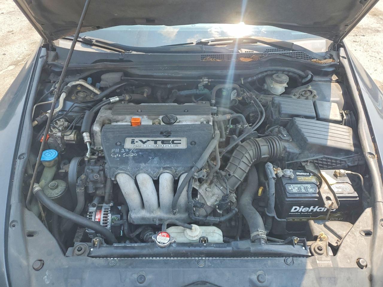 2005 Honda Accord Ex Gray vin: 1HGCM56755A083981