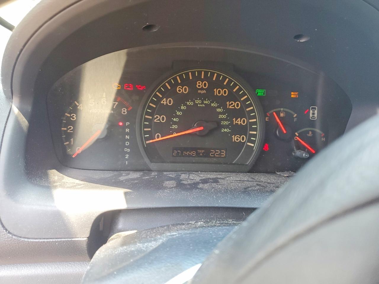 2005 Honda Accord Ex Gray vin: 1HGCM56755A083981