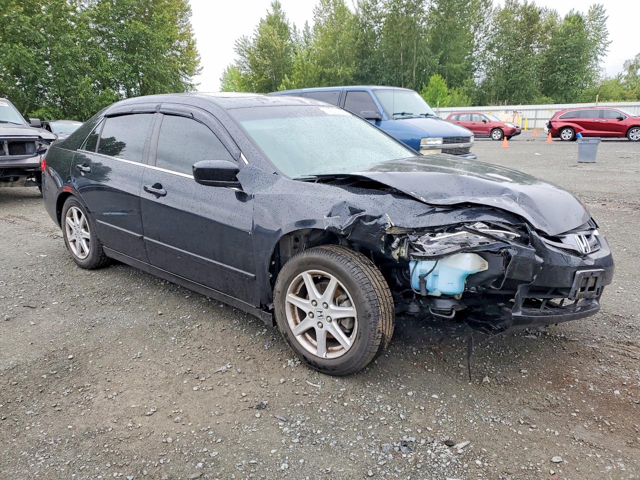 2005 Honda Accord Ex Черный vin: 1HGCM56755A132032