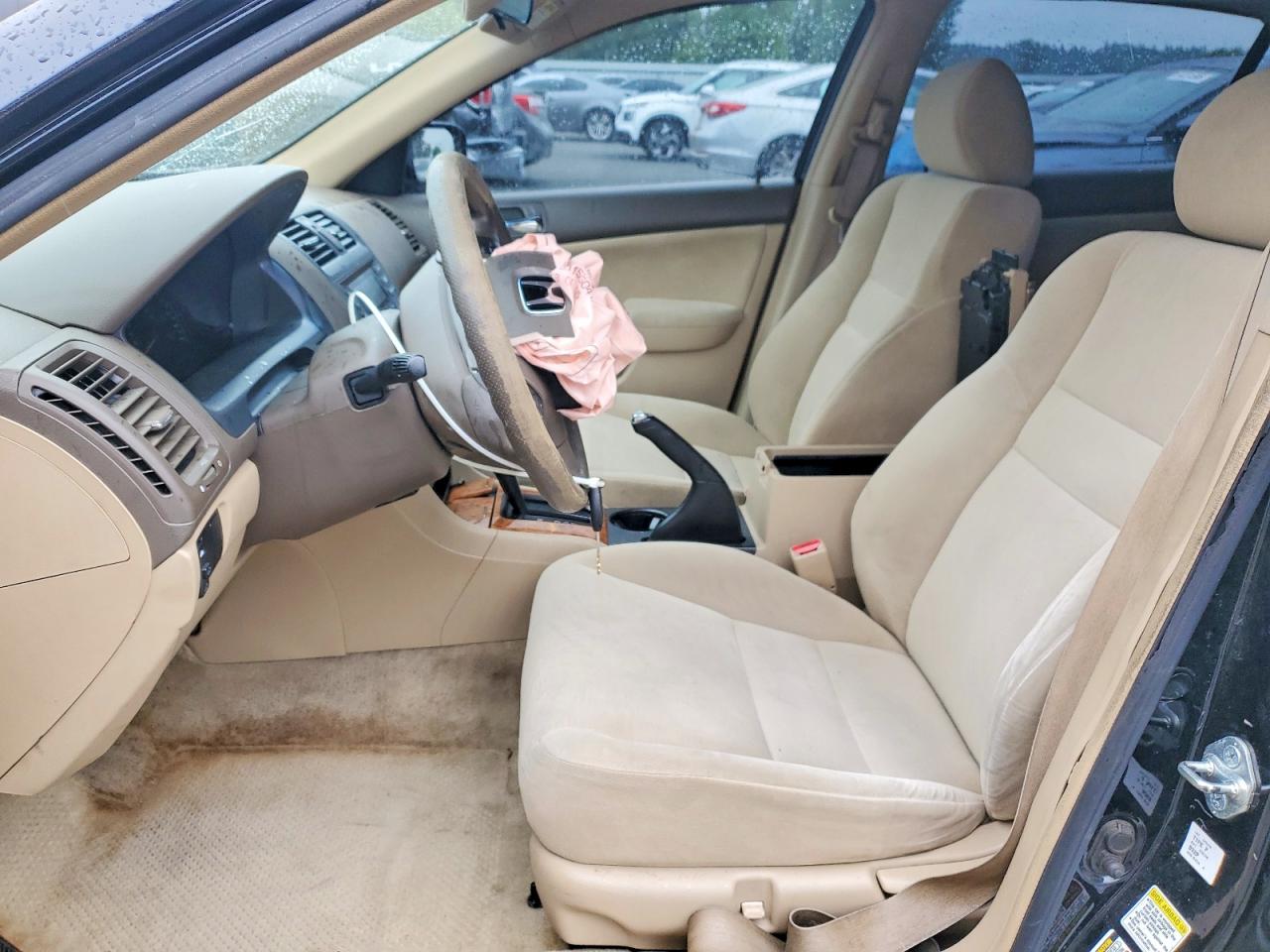 2005 Honda Accord Ex Черный vin: 1HGCM56755A132032