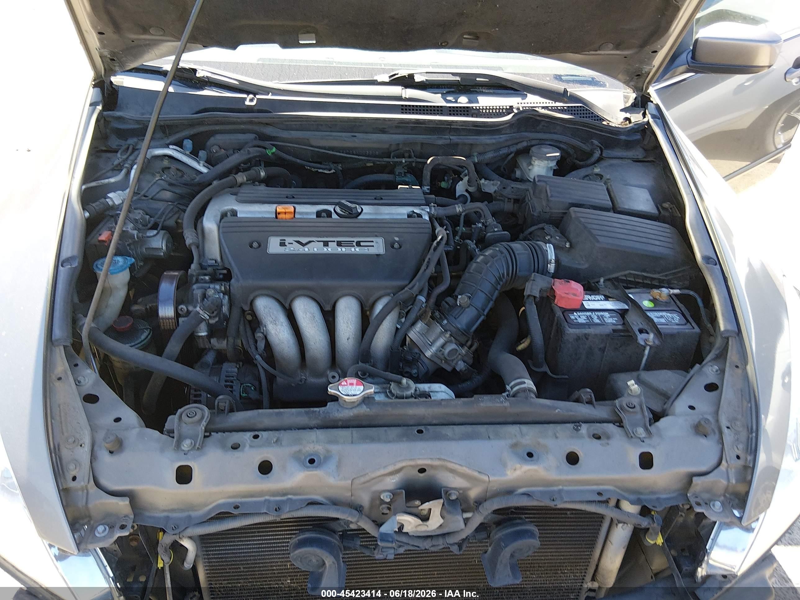 2006 Honda Accord 2.4 Ex Brown vin: 1HGCM56756A003306