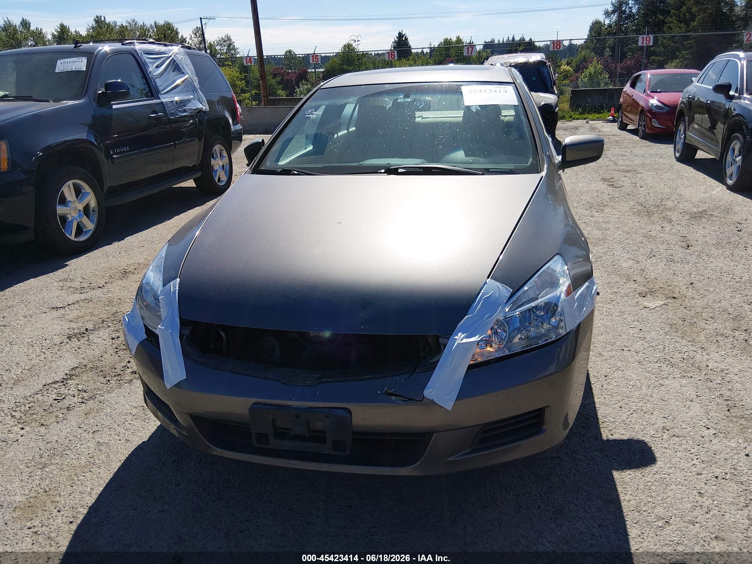 2006 Honda Accord 2.4 Ex Brown vin: 1HGCM56756A003306