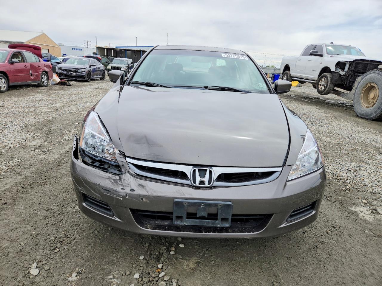 2006 Honda Accord Ex Серебряный vin: 1HGCM56756A049279