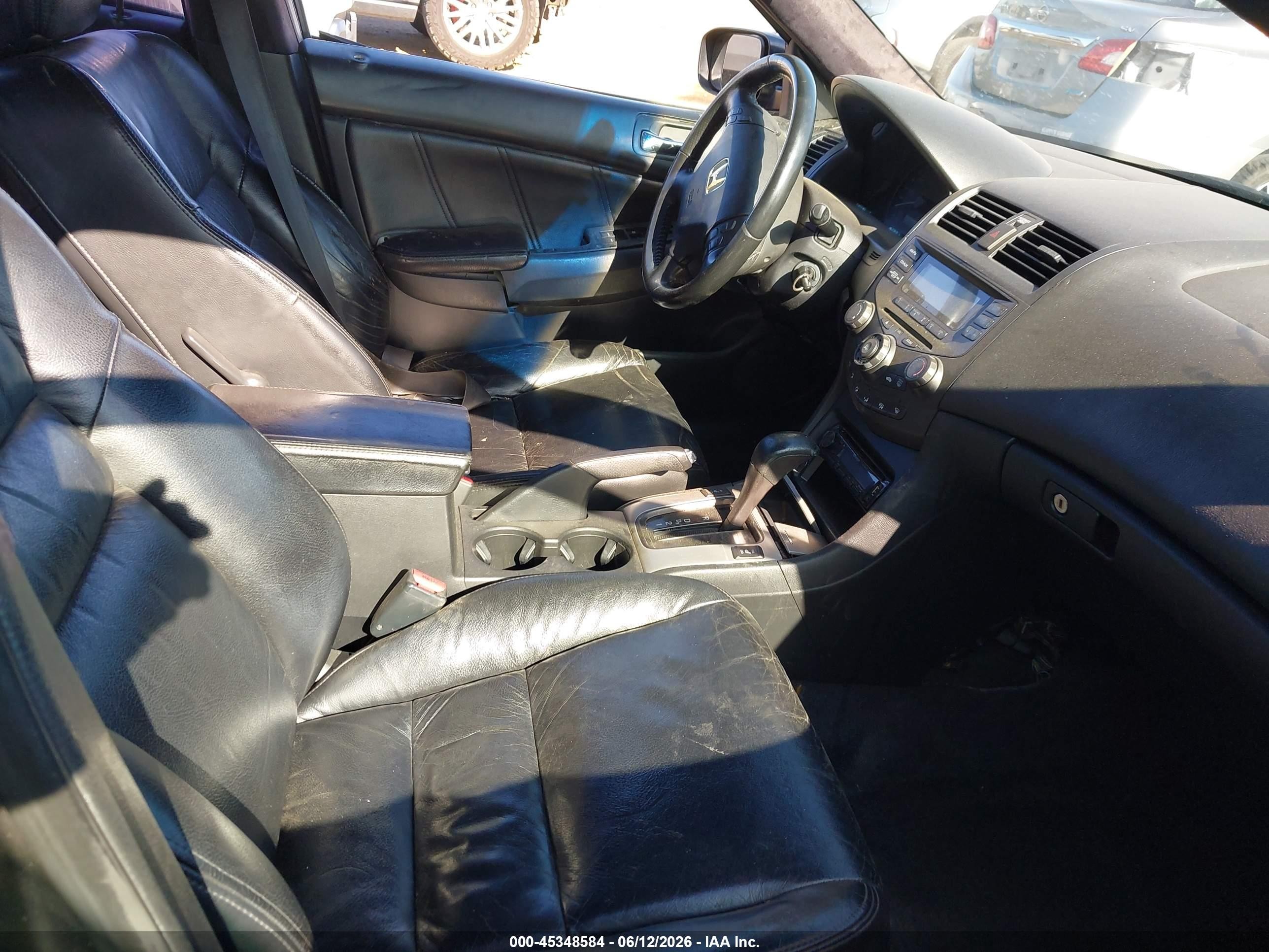 2006 Honda Accord 2.4 Ex Gray vin: 1HGCM56756A053994