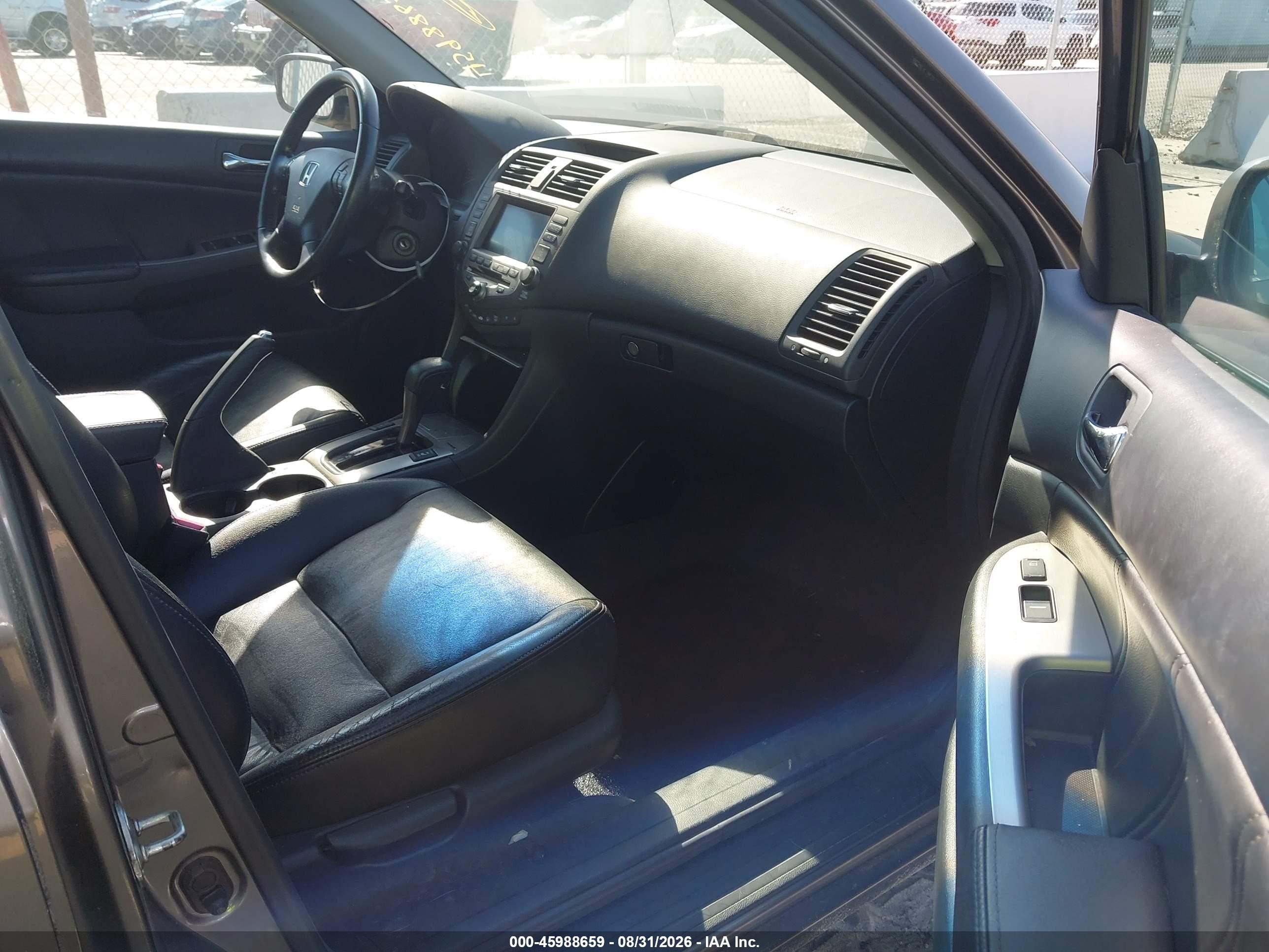 2006 Honda Accord 2.4 Ex Gray vin: 1HGCM56756A081388