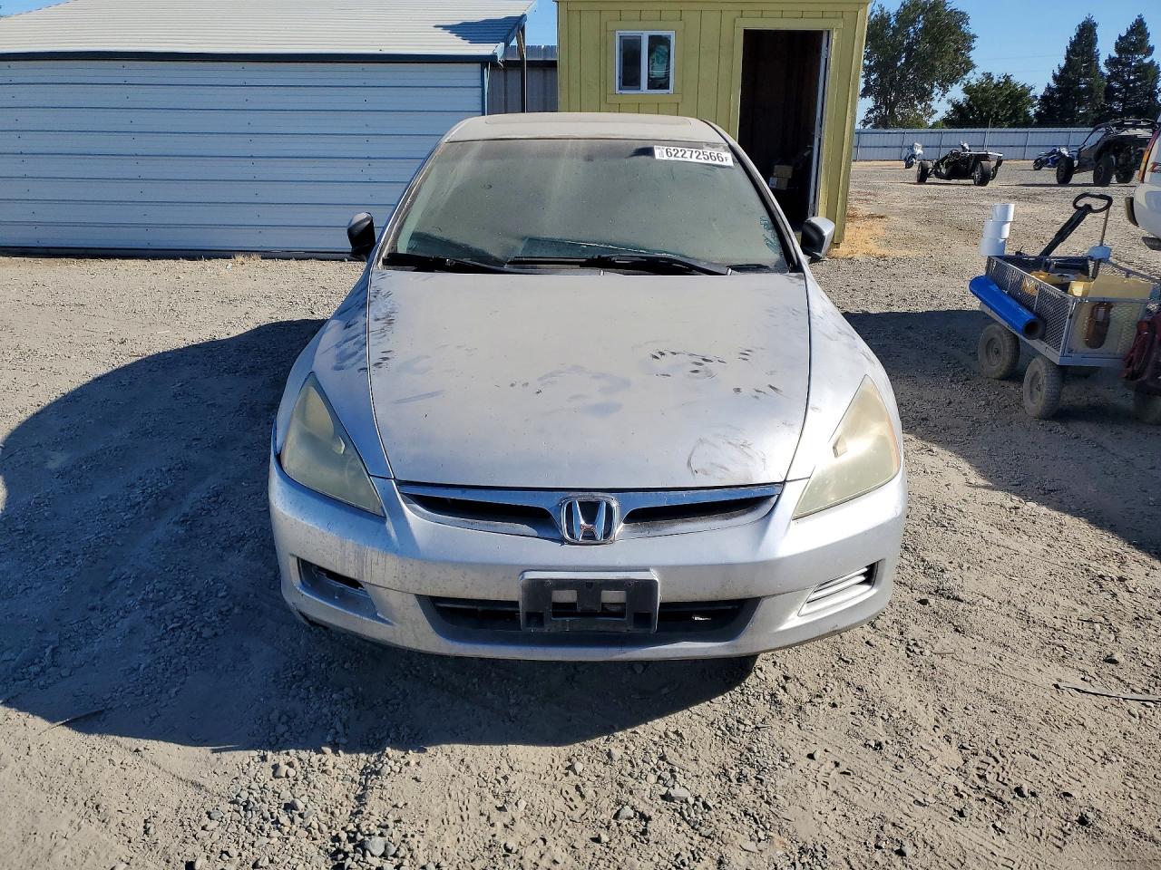 2006 Honda Accord Ex Silver vin: 1HGCM56756A084596