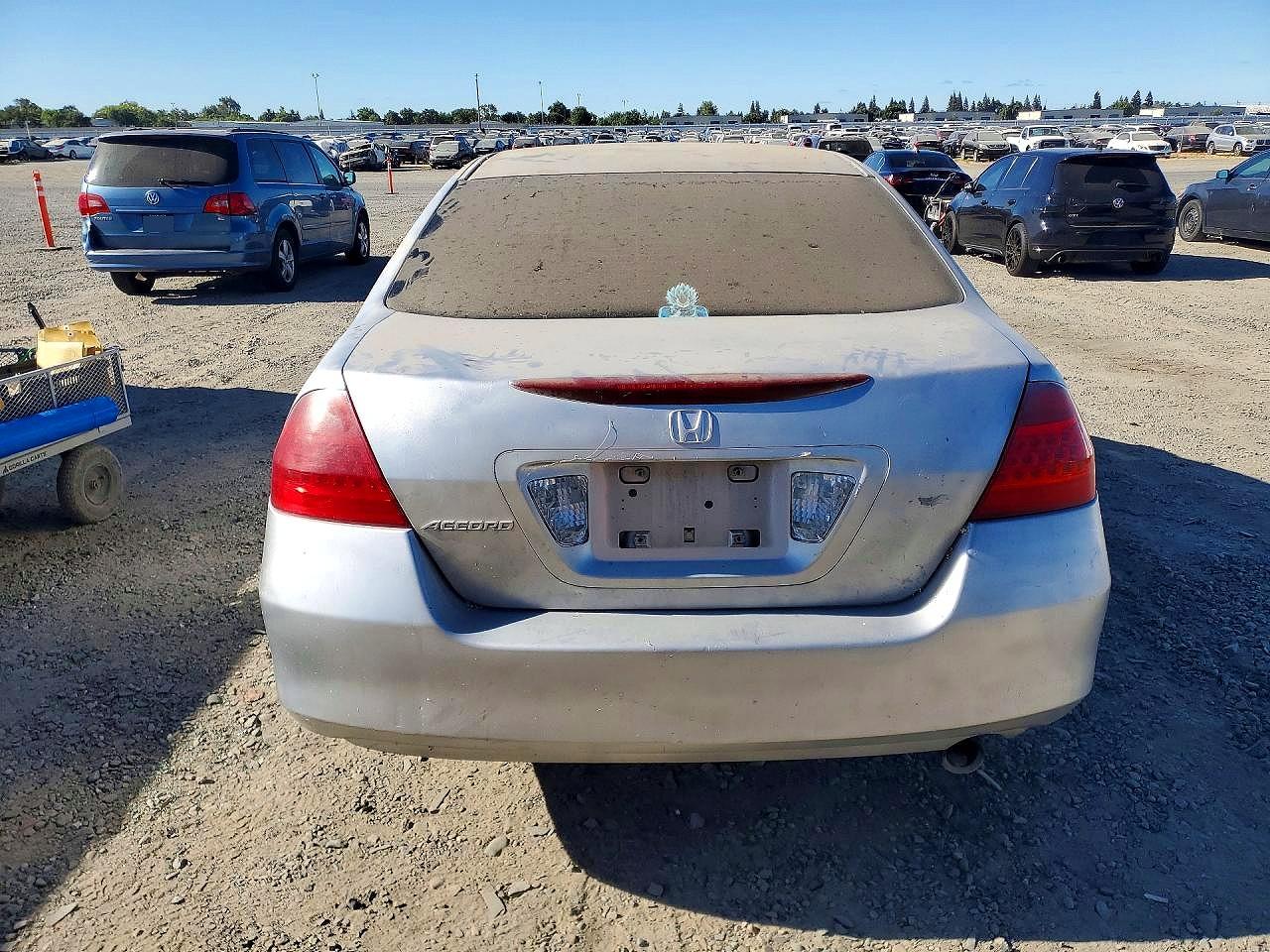 2006 Honda Accord Ex Silver vin: 1HGCM56756A084596