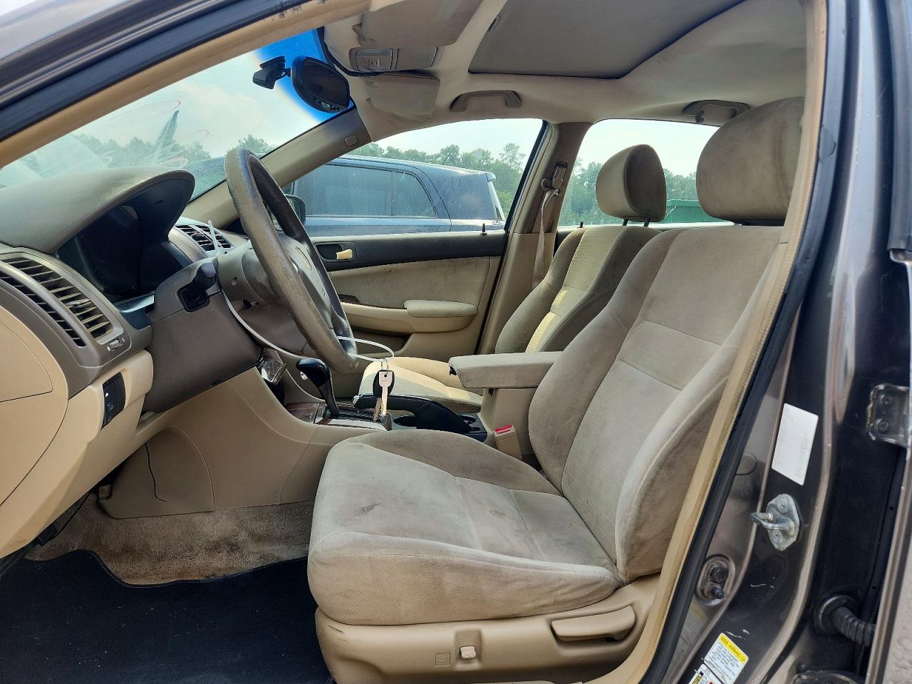 2006 Honda Accord Ex Gray vin: 1HGCM56756A100523