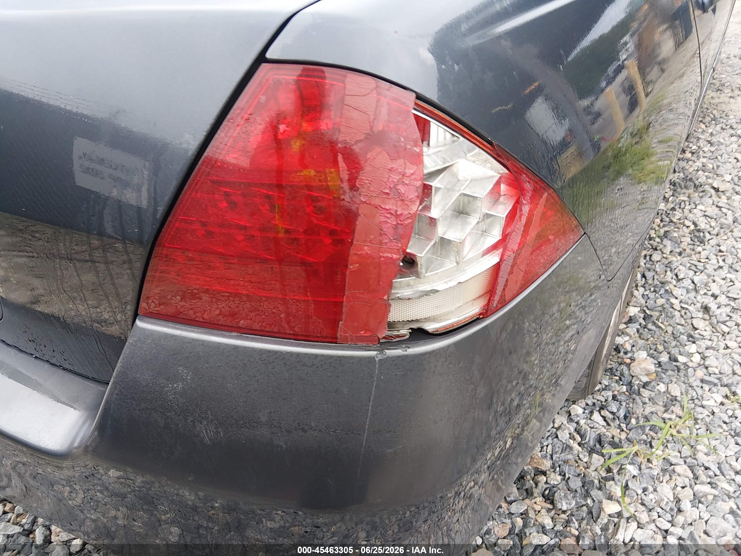 2006 Honda Accord 2.4 Ex Blue vin: 1HGCM56756A121114