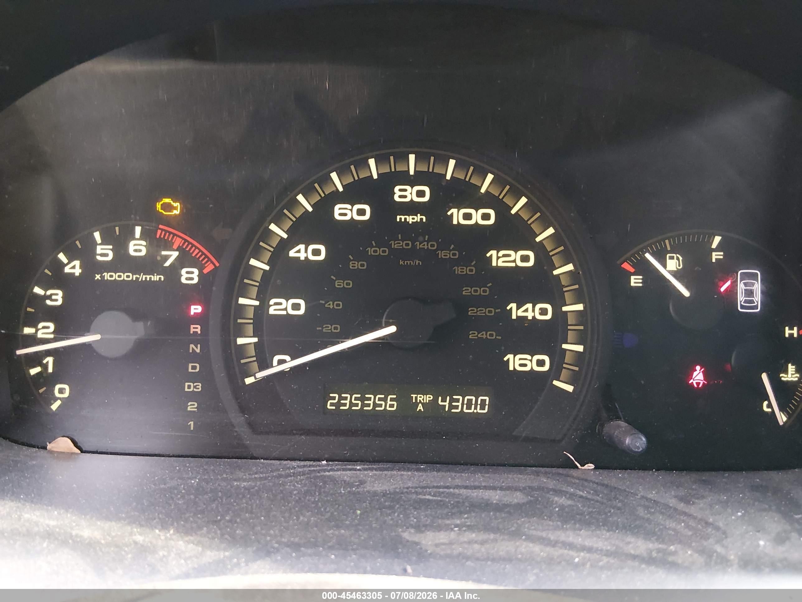 2006 Honda Accord 2.4 Ex Blue vin: 1HGCM56756A121114