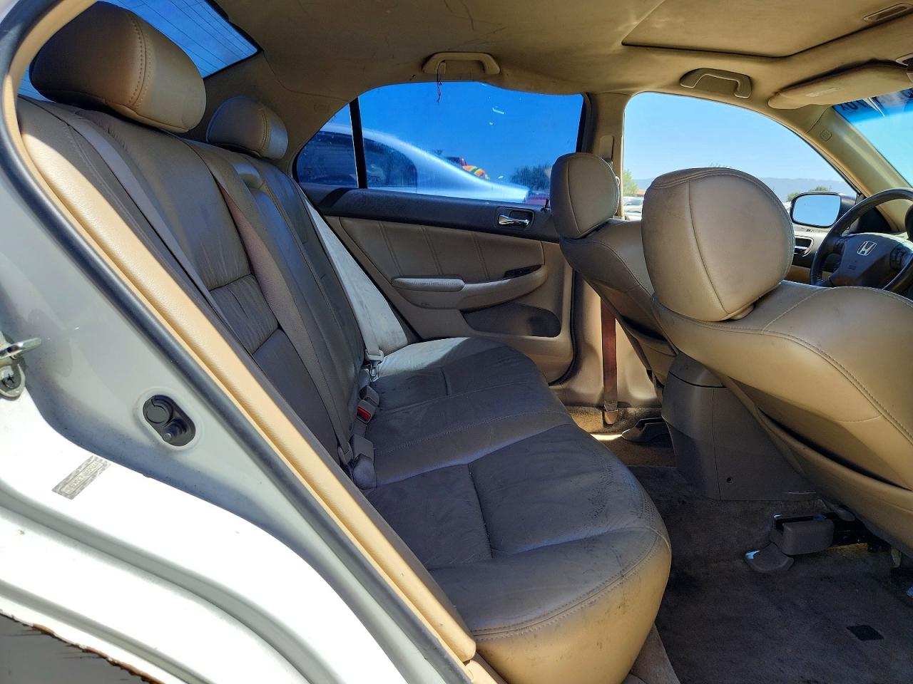2006 Honda Accord Ex White vin: 1HGCM56756A125440