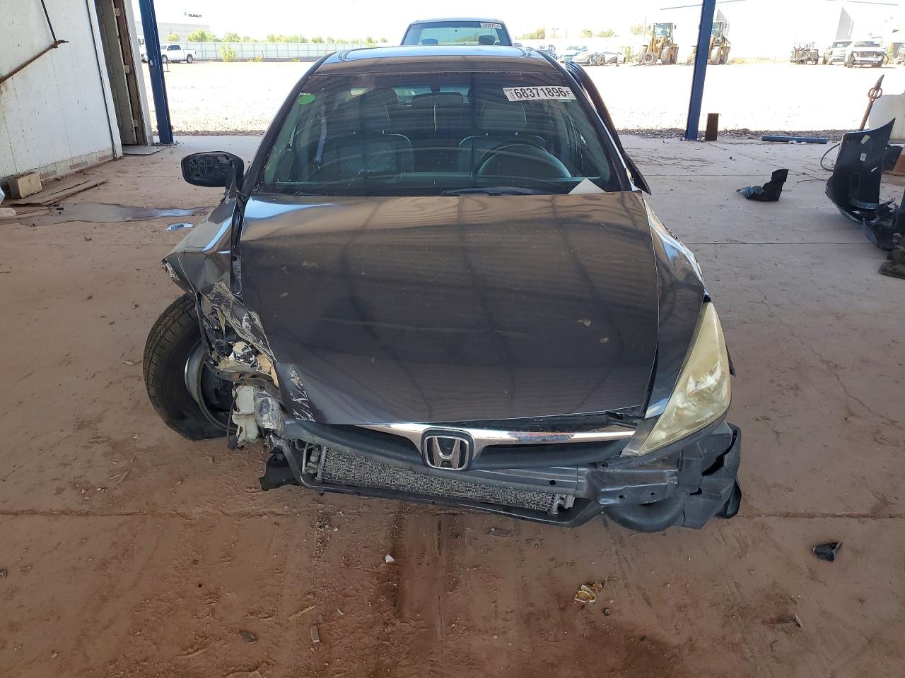 2006 Honda Accord Ex Gray vin: 1HGCM56756A162410